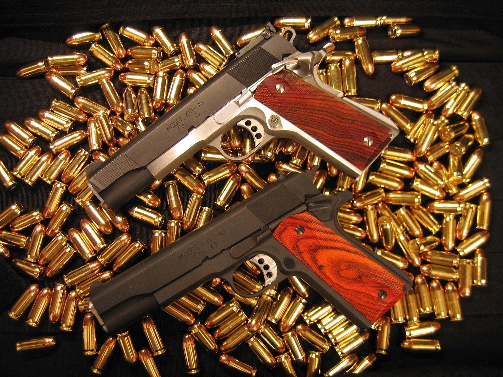 1911 m1911 handgun pistol gun, large group of objects, metal