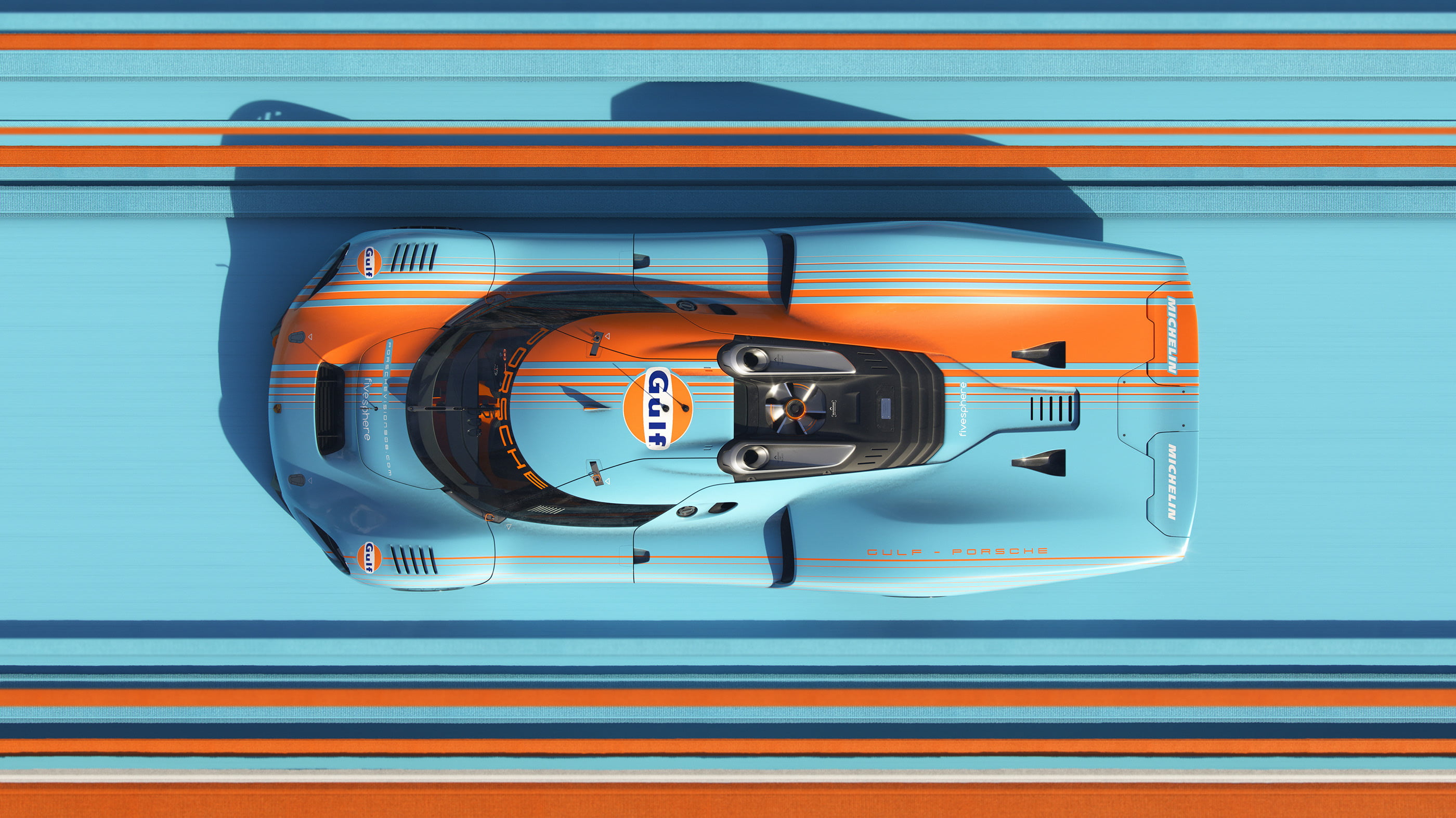 Porsche, Porsche 908/04, gulf, car