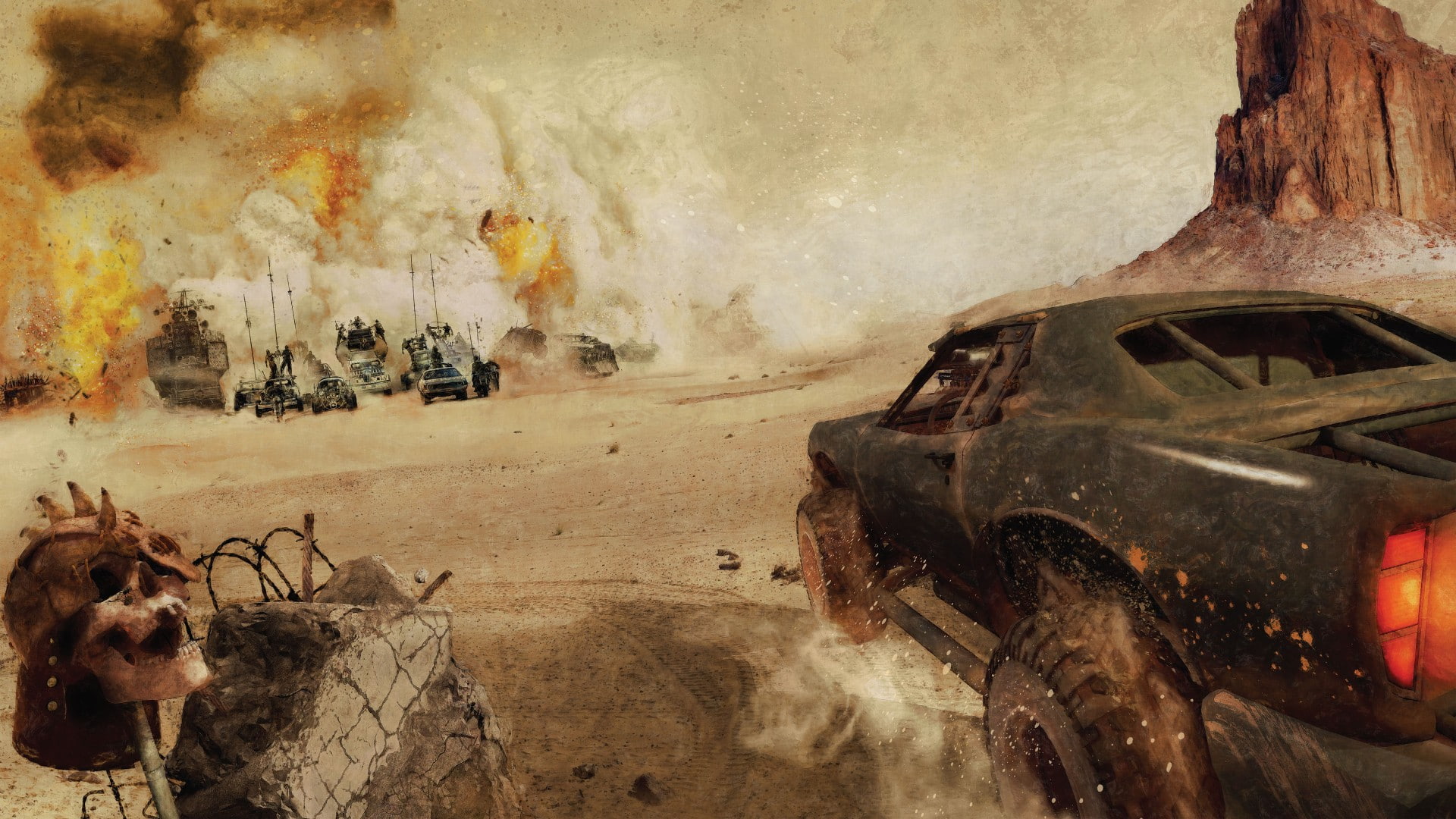 Mad Max: Fury Road, movies, comics, car