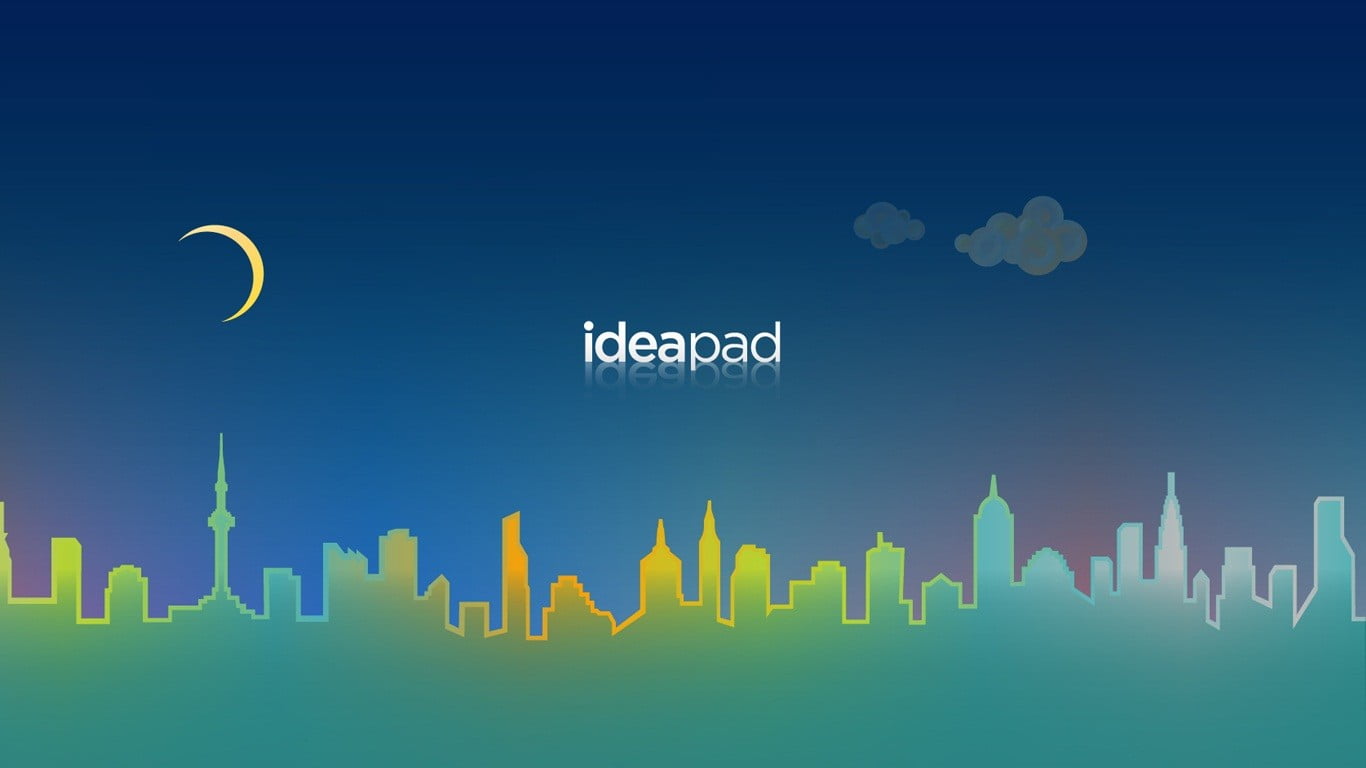 Lenovo, ideapad, sky, blue, business, communication, diagram