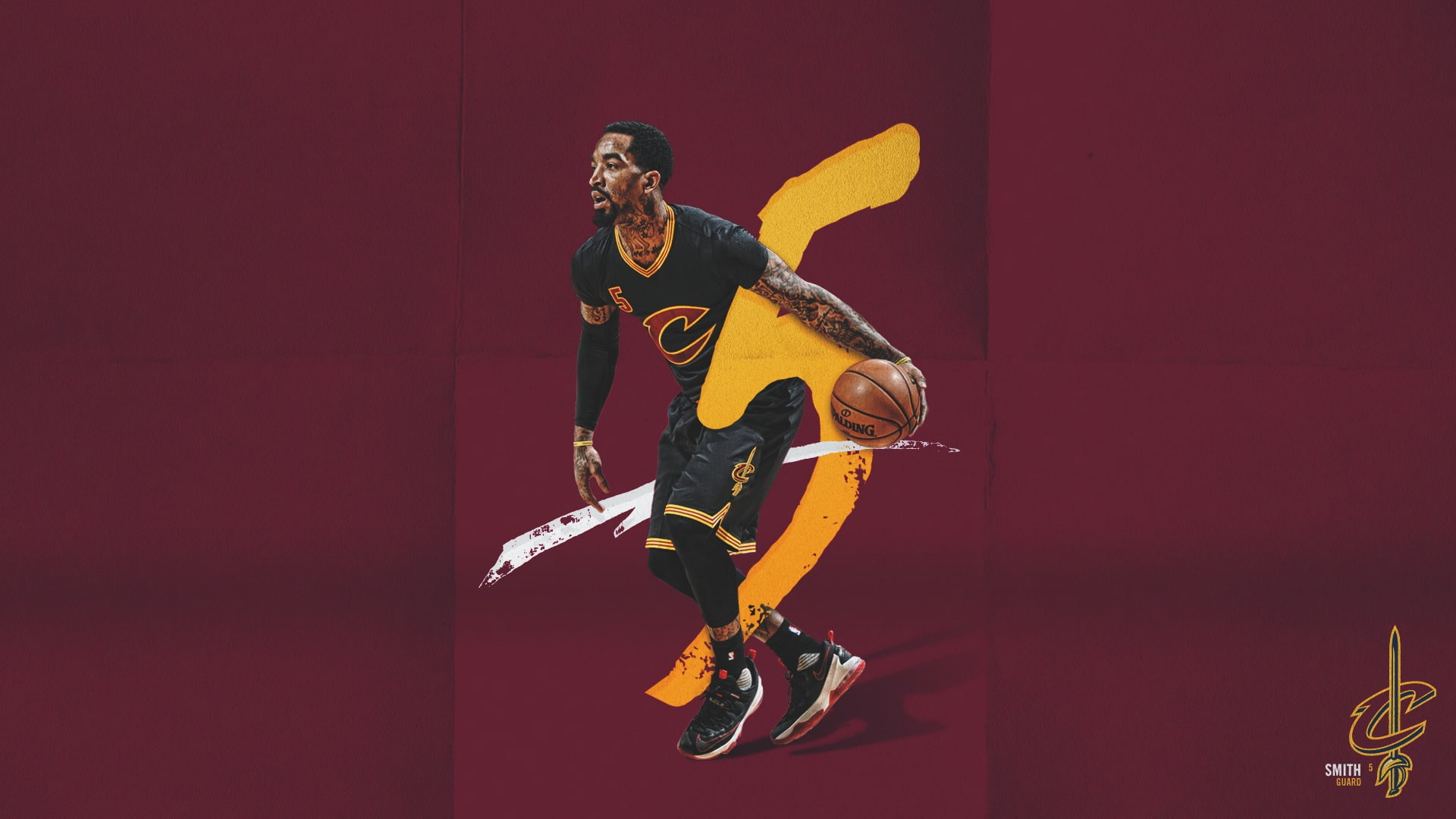 JR Smith NBA 2017 Cleveland Cavaliers Wallpapers, J.R. Smith