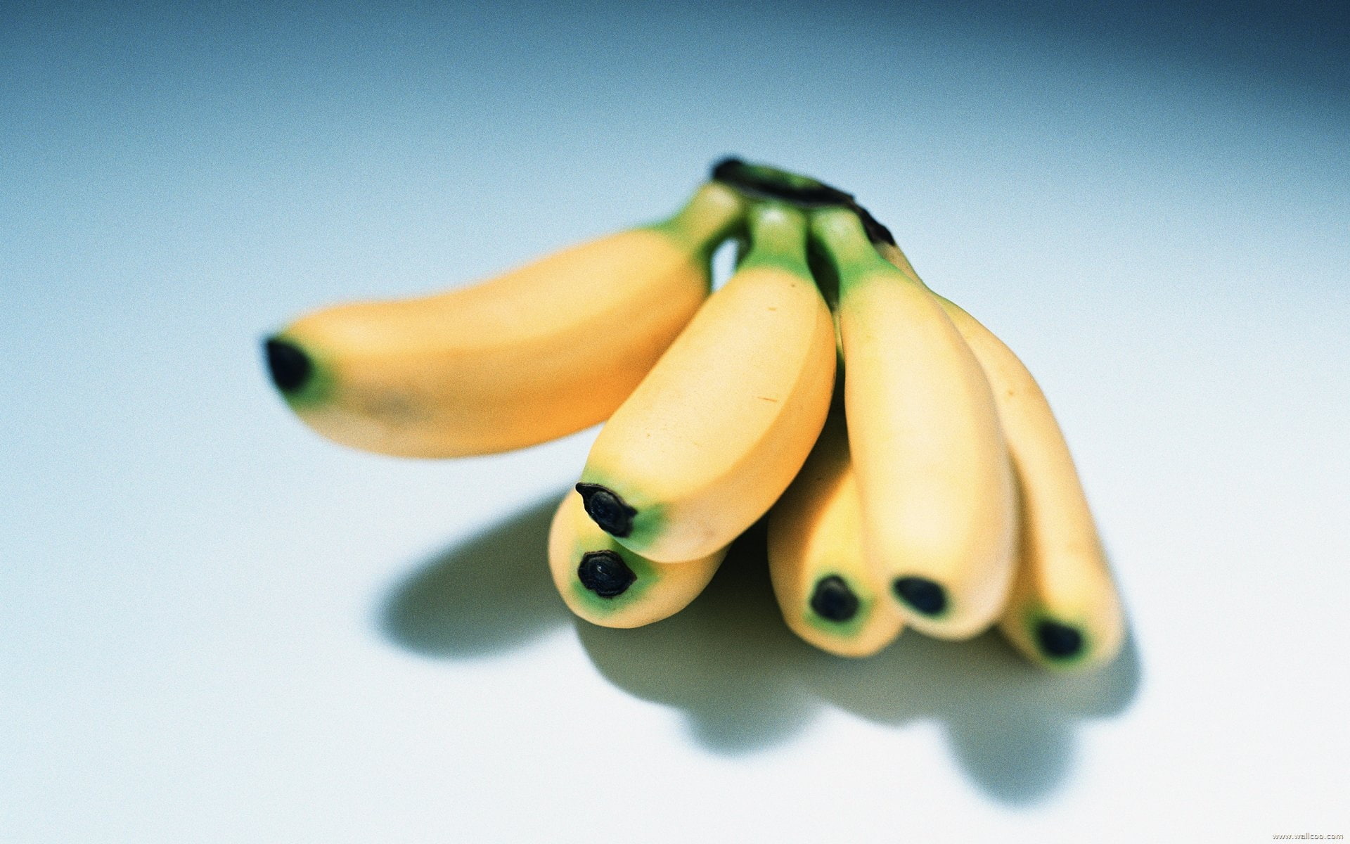 Bananas Close-up, Fruit, Yellow