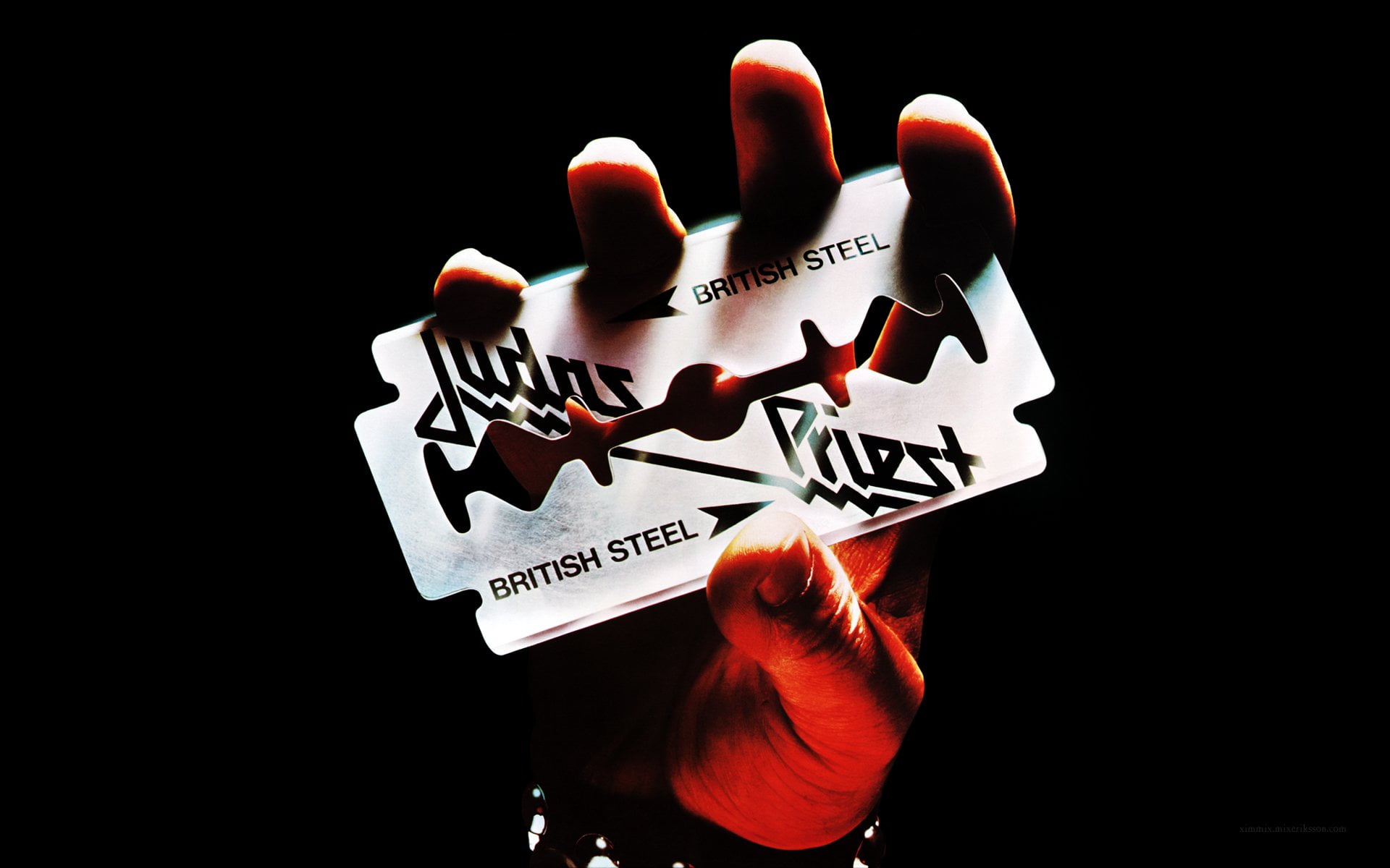gray and black British Steel razor, Band (Music), Judas Priest