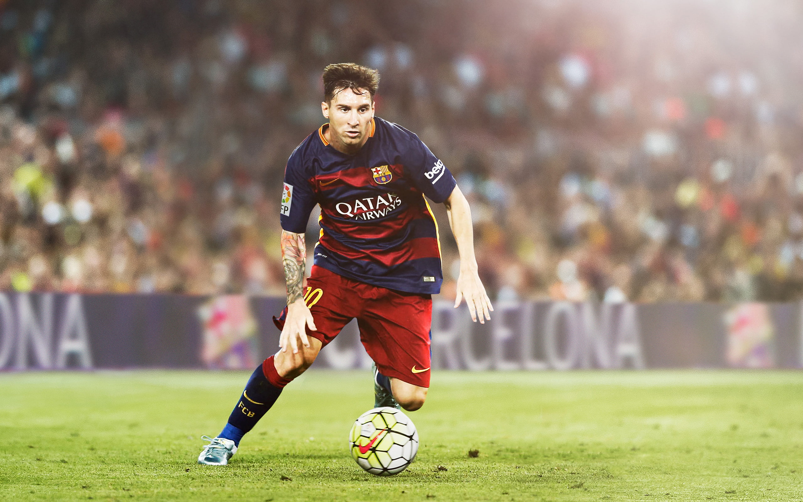 Lionel Messi, football, games, HD, 4k