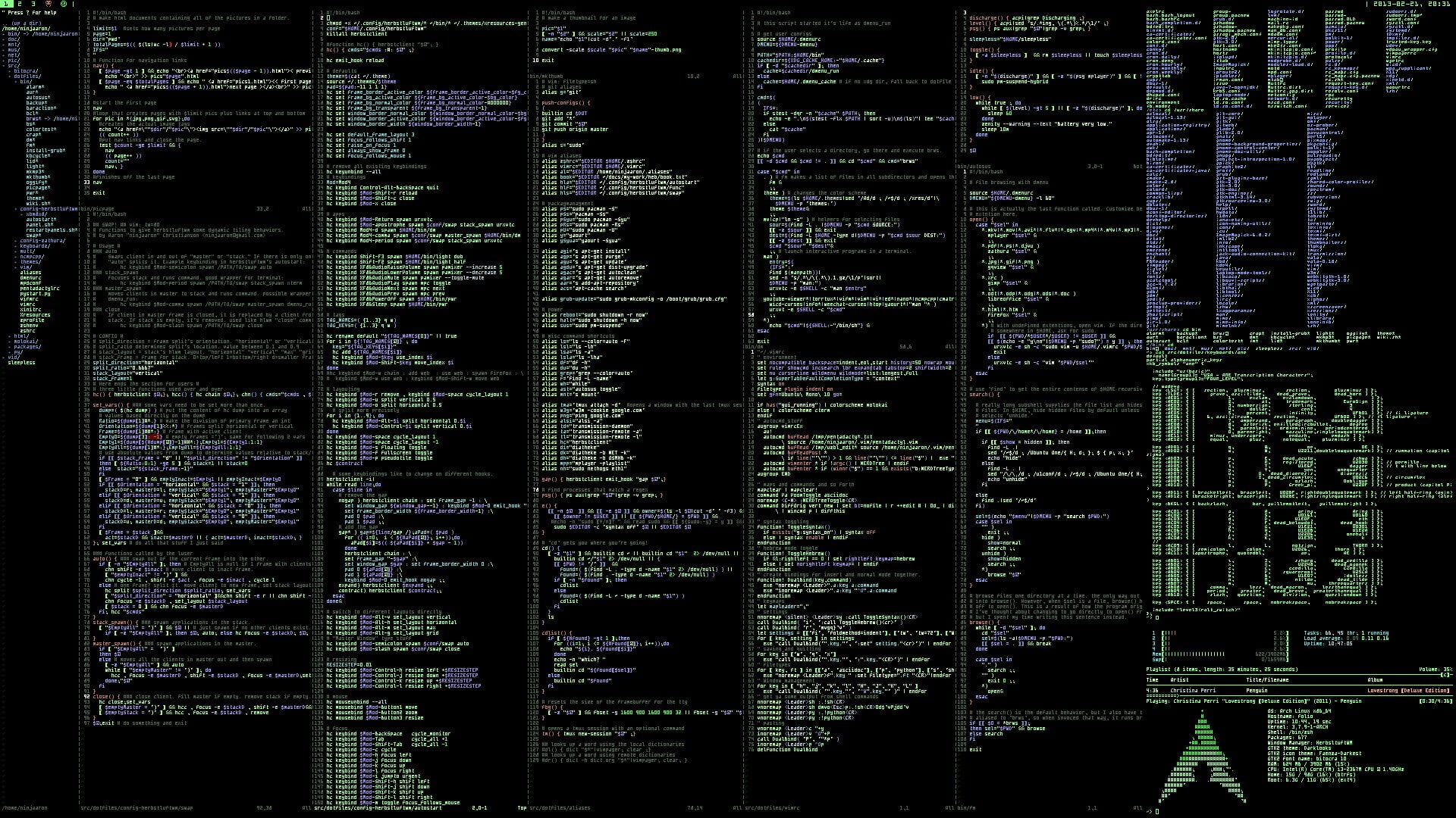 Technology, Code, Arch Linux, full frame, backgrounds, no people