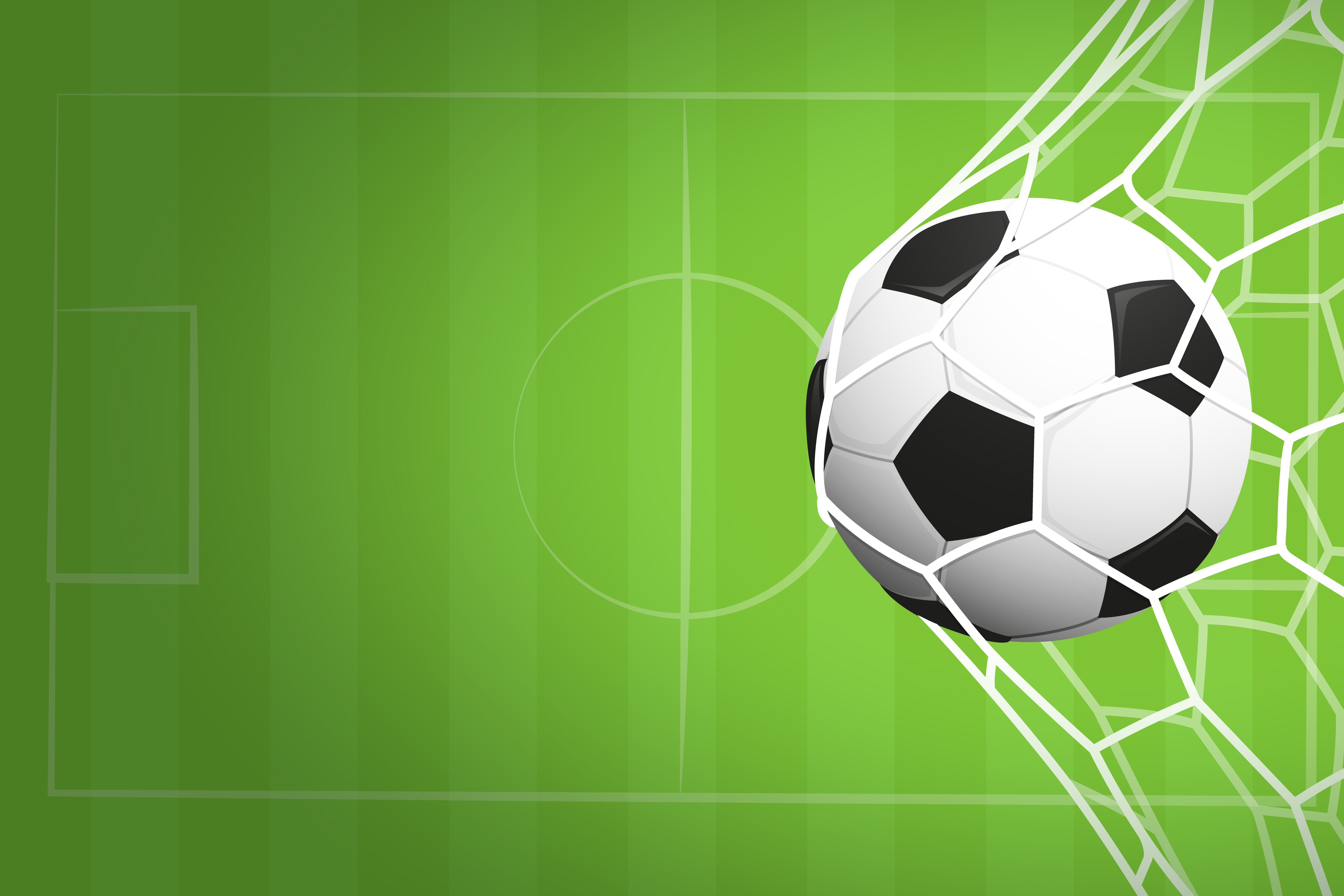 white and black soccer ball wallpaper, background, mesh, football