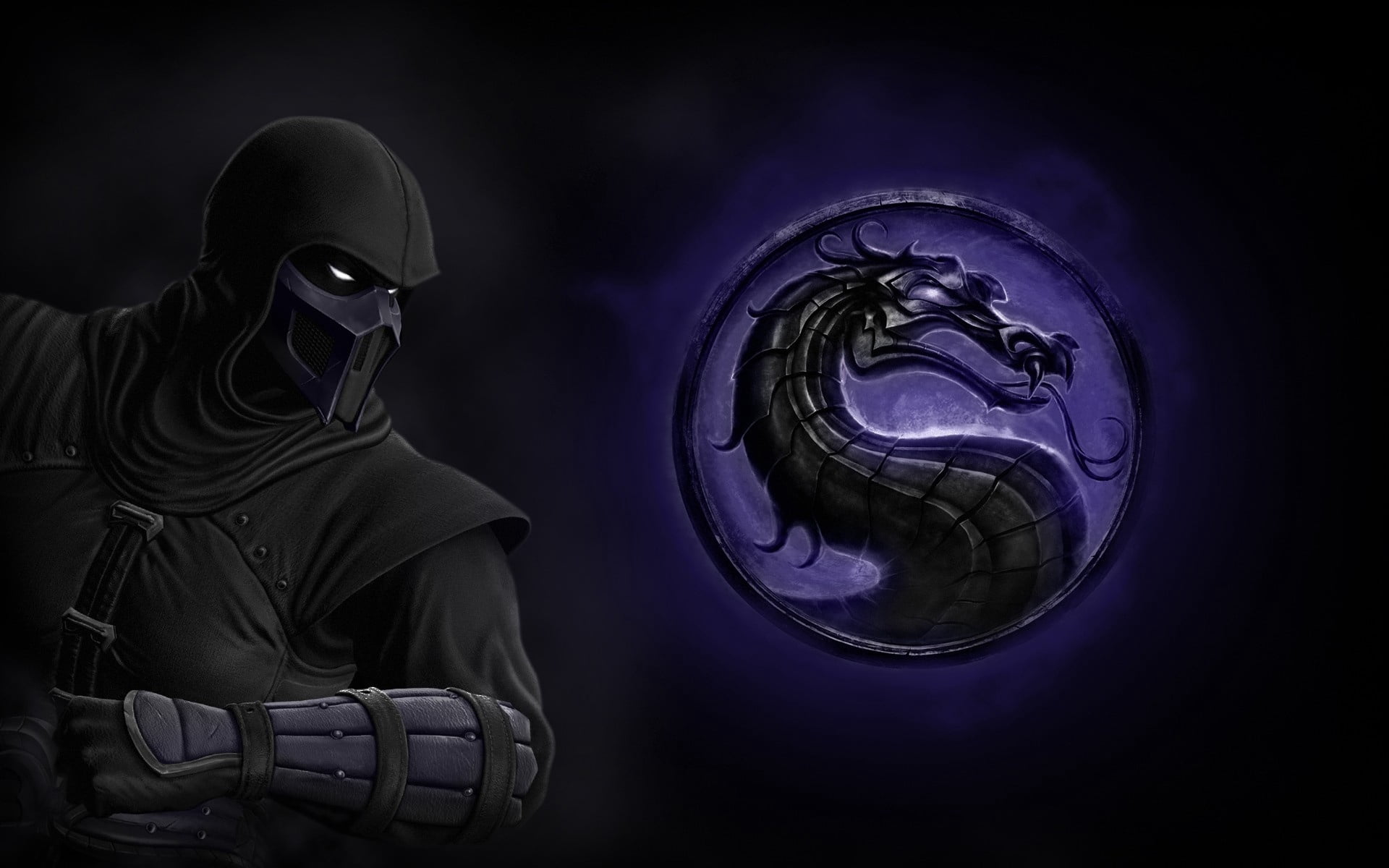 Mortal Kombat Noob Saibot wallpaper, dragon, character, fighter