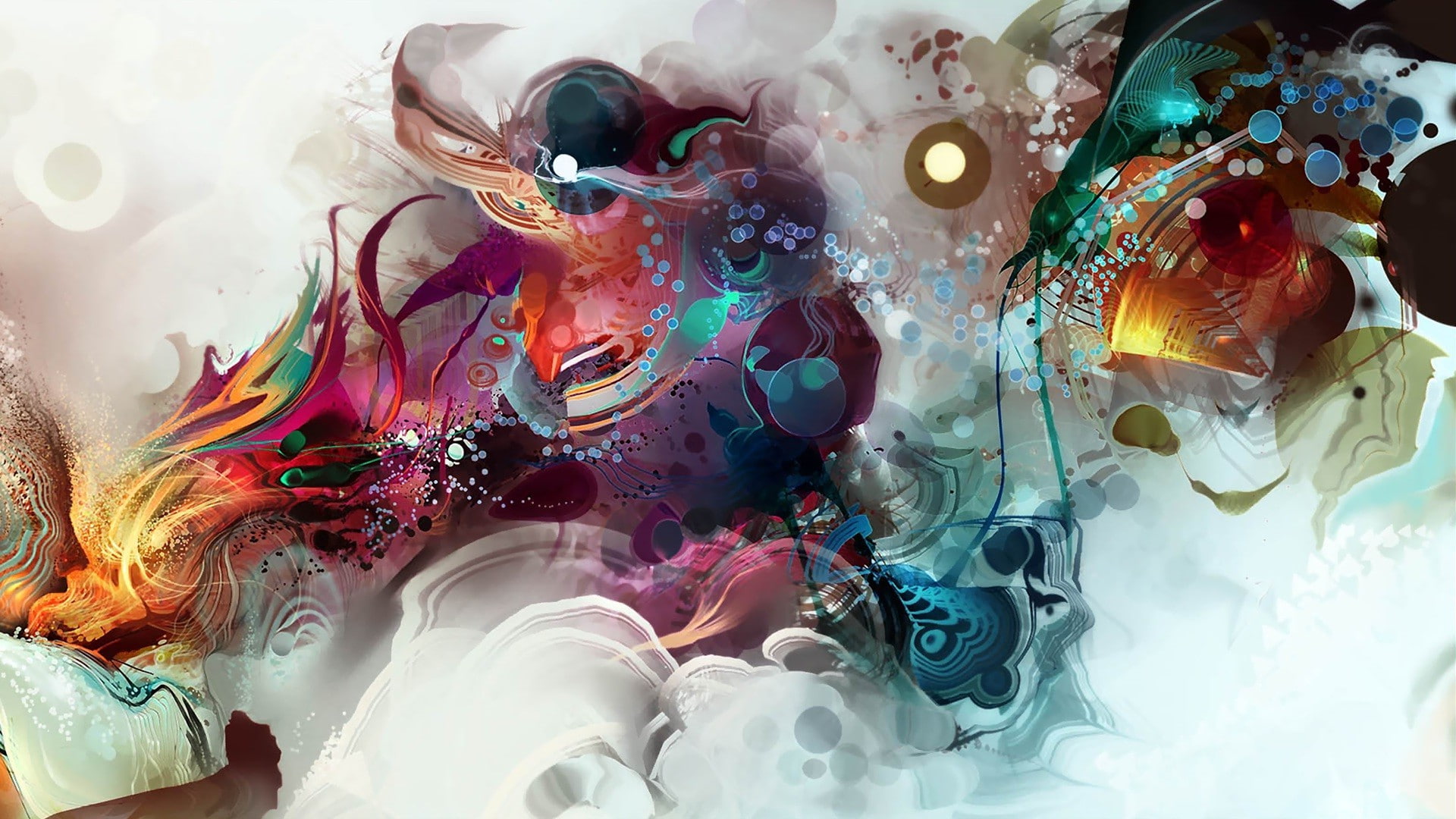abstract, multi colored, creativity, indoors, no people, paint