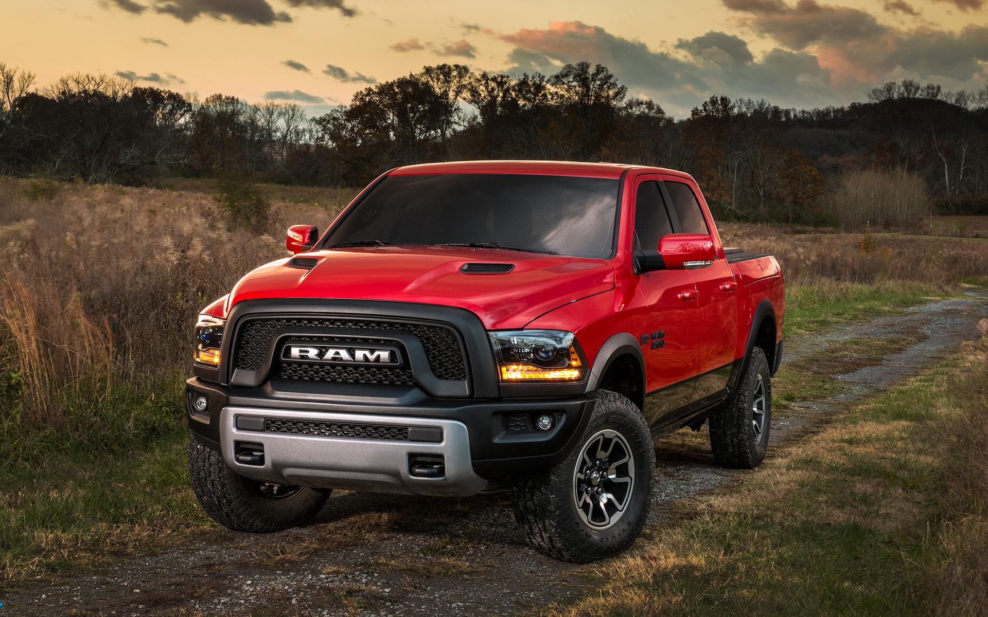 2015 Ram 1500 Rebel, red dodge ram crew cab truck, cars, other cars