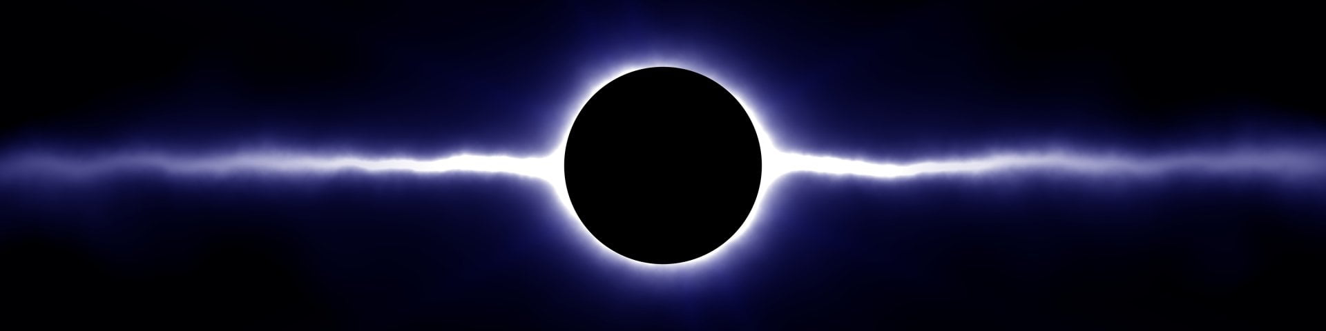 solar eclipse, Earth, Space, blue, black color, night, panoramic
