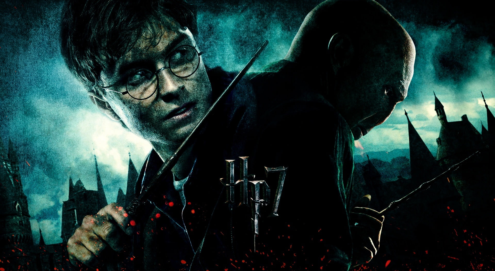 Harry Potter 7, Harry Potter and Voldemort wallpaper, Movies