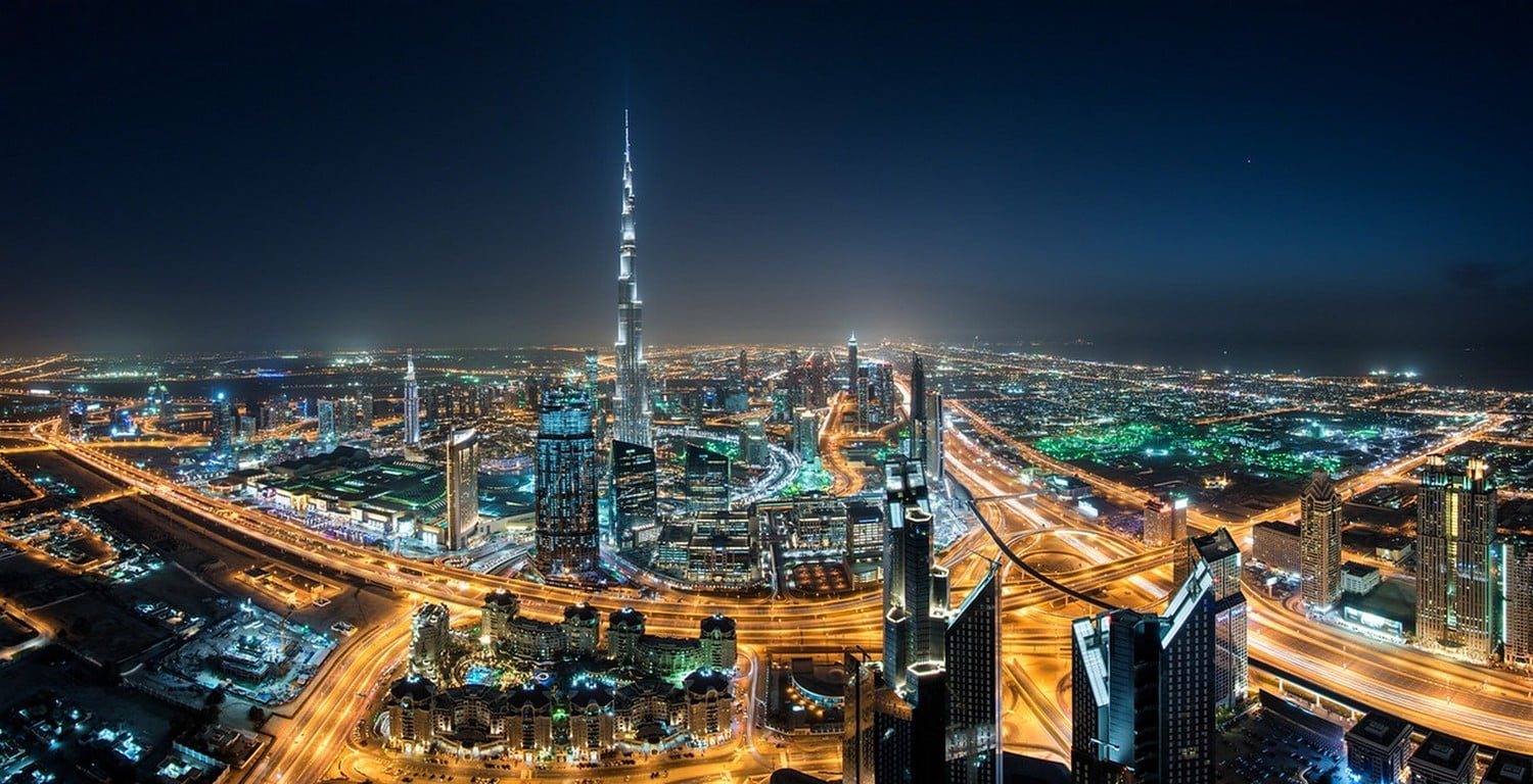 panoramic photography of city, landscape, cityscape, Dubai, skyscraper