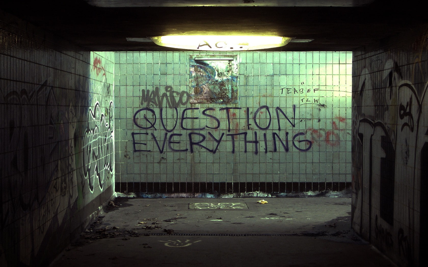 dirt, dirty, urban, wall, questions, graffiti