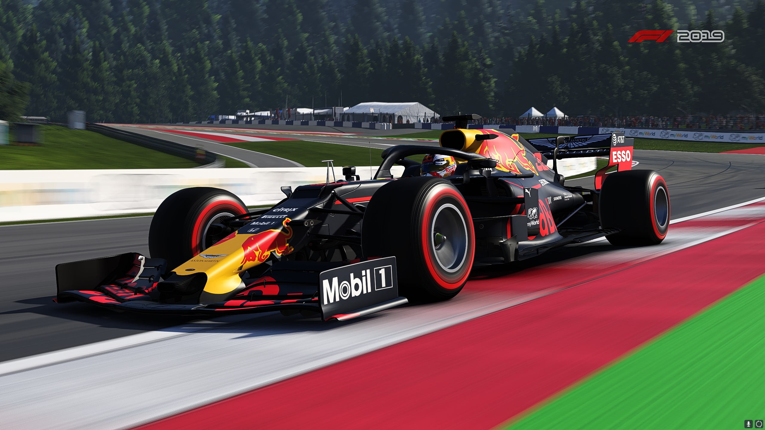 Free download | HD wallpaper: Video Game, F1 2019, Race Car, Red Bull ...