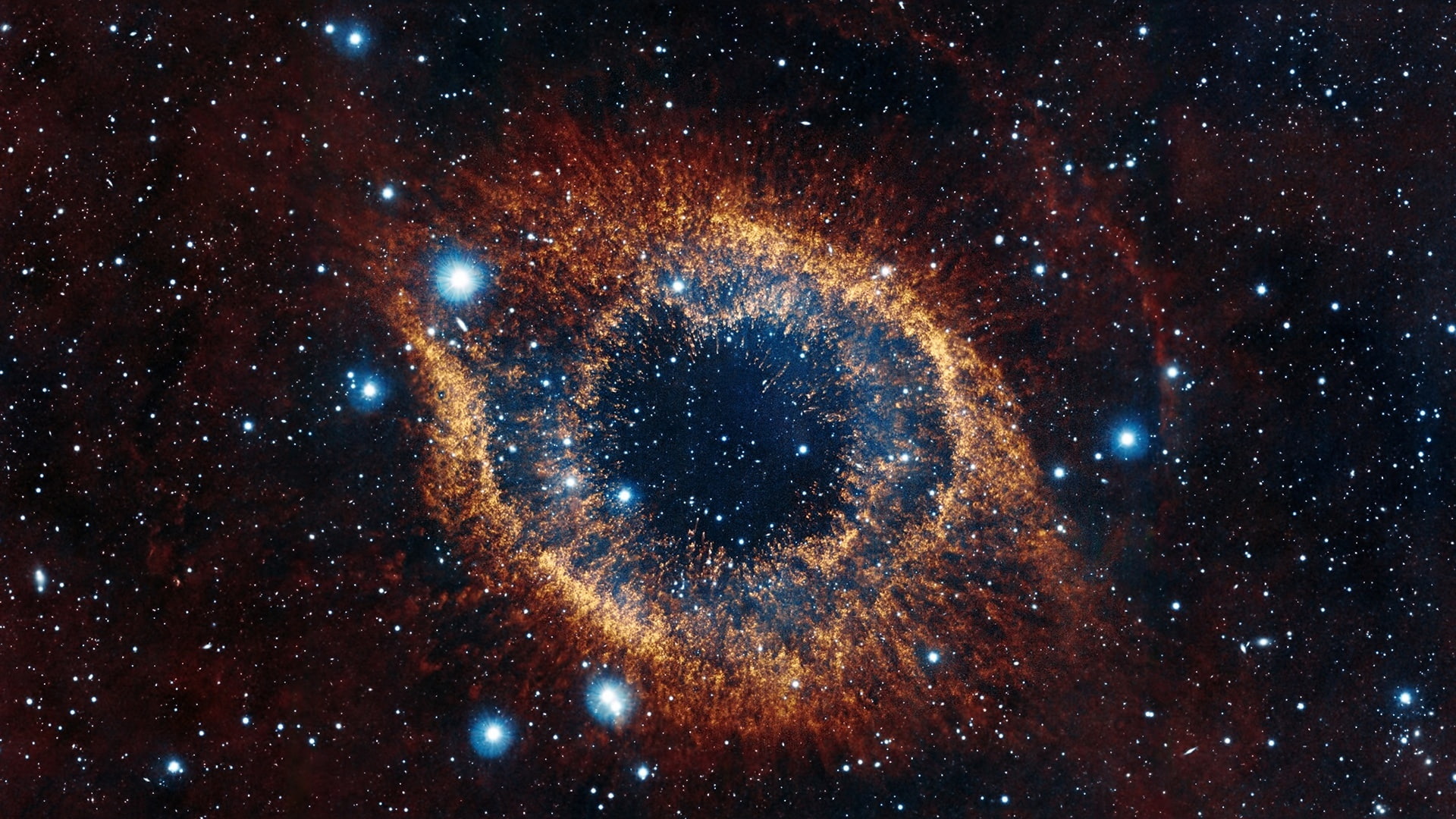 Helix Nebula, Space, Stars