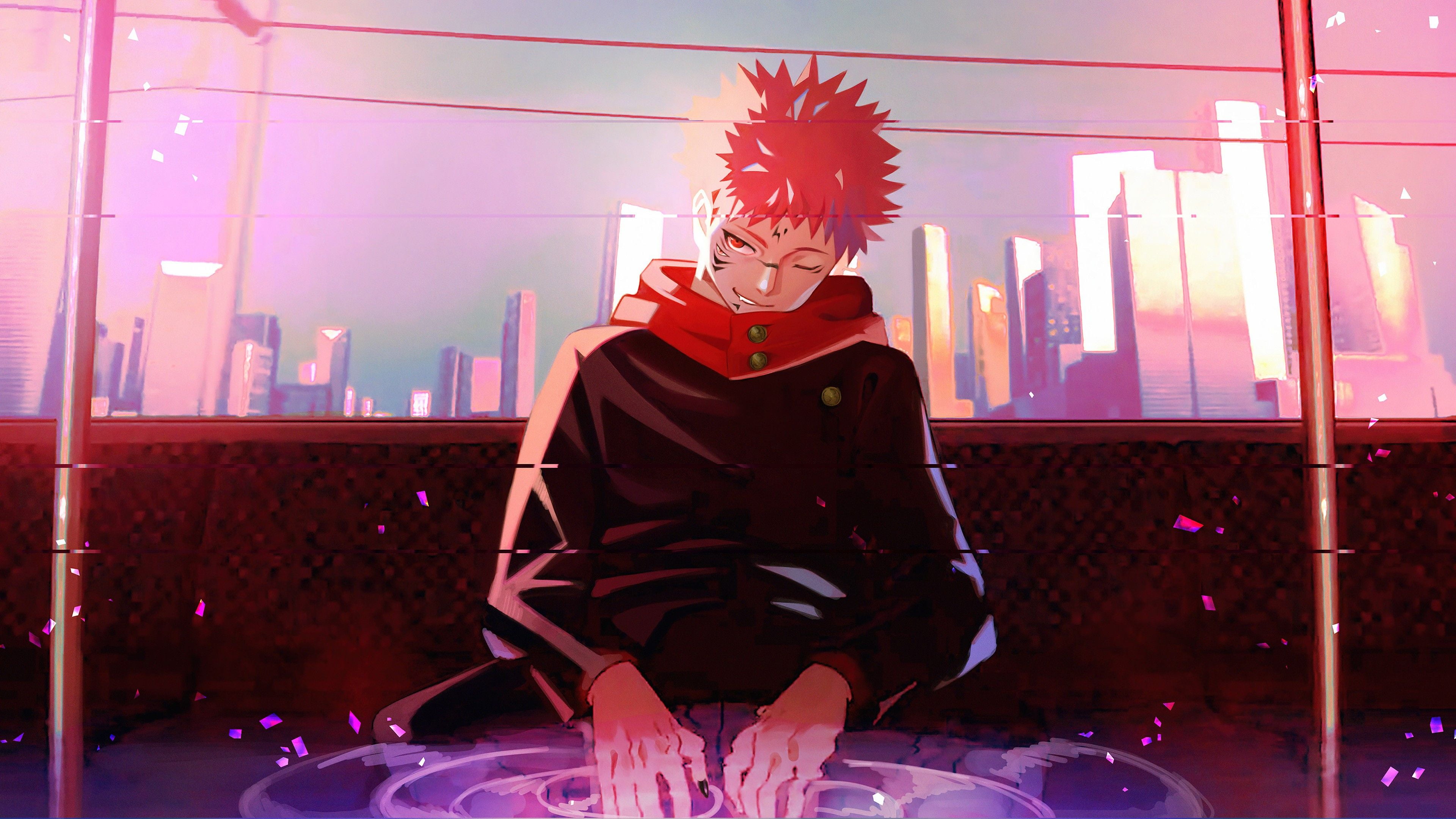 Free download | HD wallpaper: Jujutsu Kaisen, Yuji Itadori, Sukuna