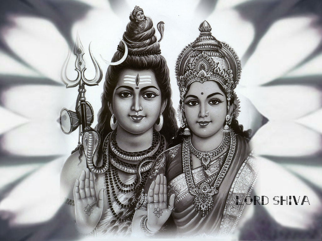 Mahadev And Parvati, Krishna and Raddha illustration, God, Lord Shiva