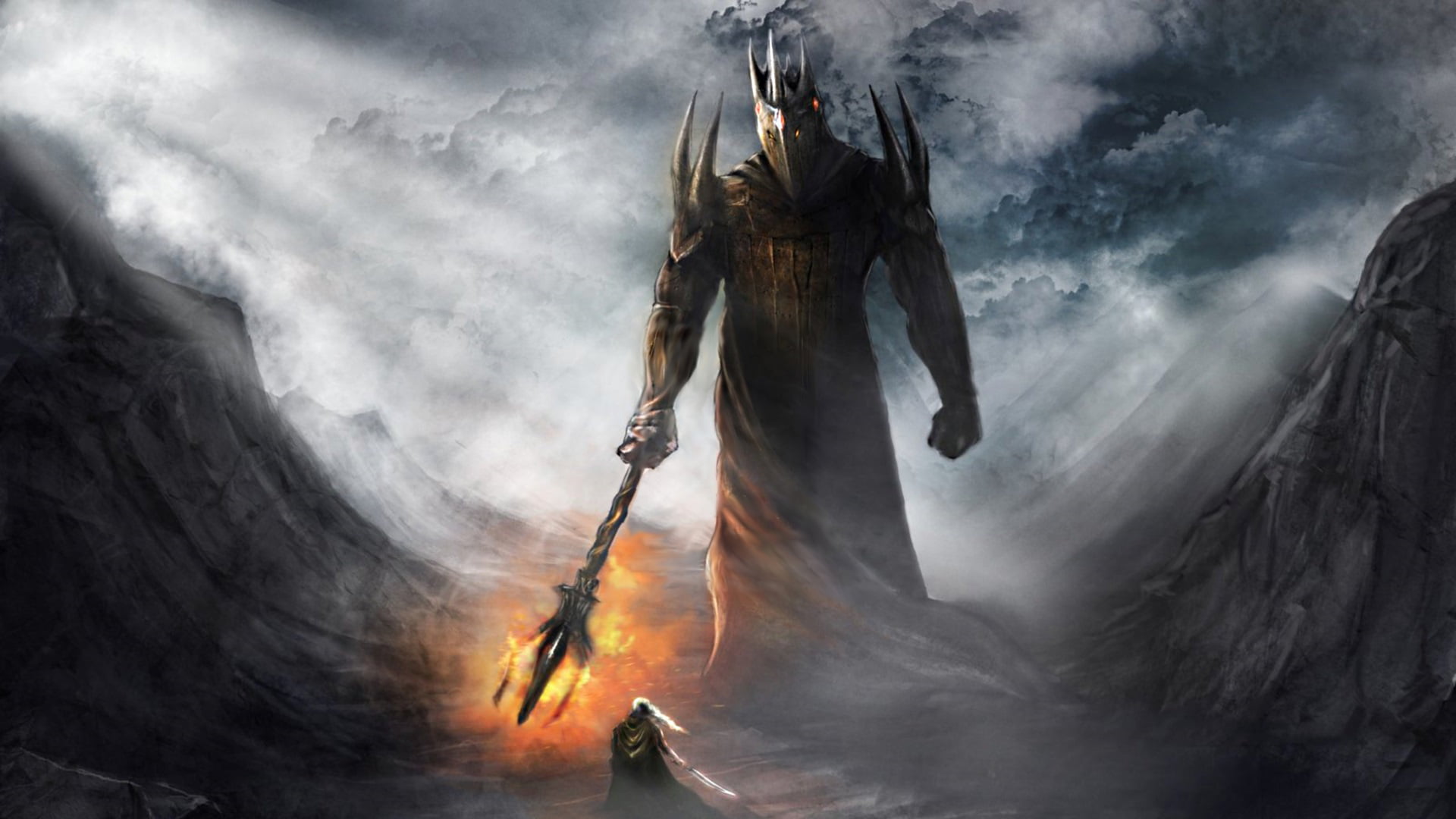 The lord of the rings, morgoth, tolkien, lotr