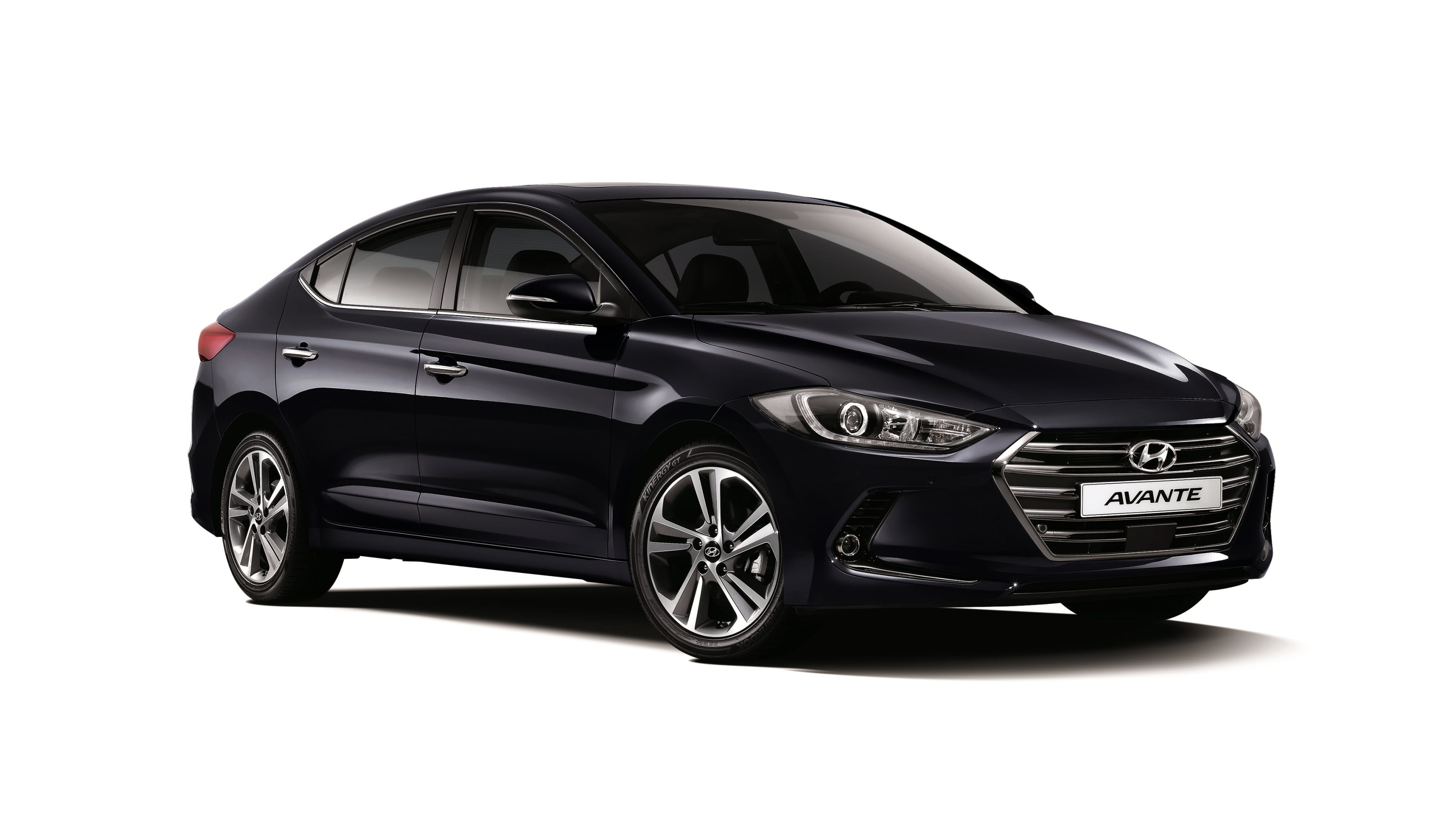 black Hyundai sedan, elantra, avante, car, land Vehicle, transportation