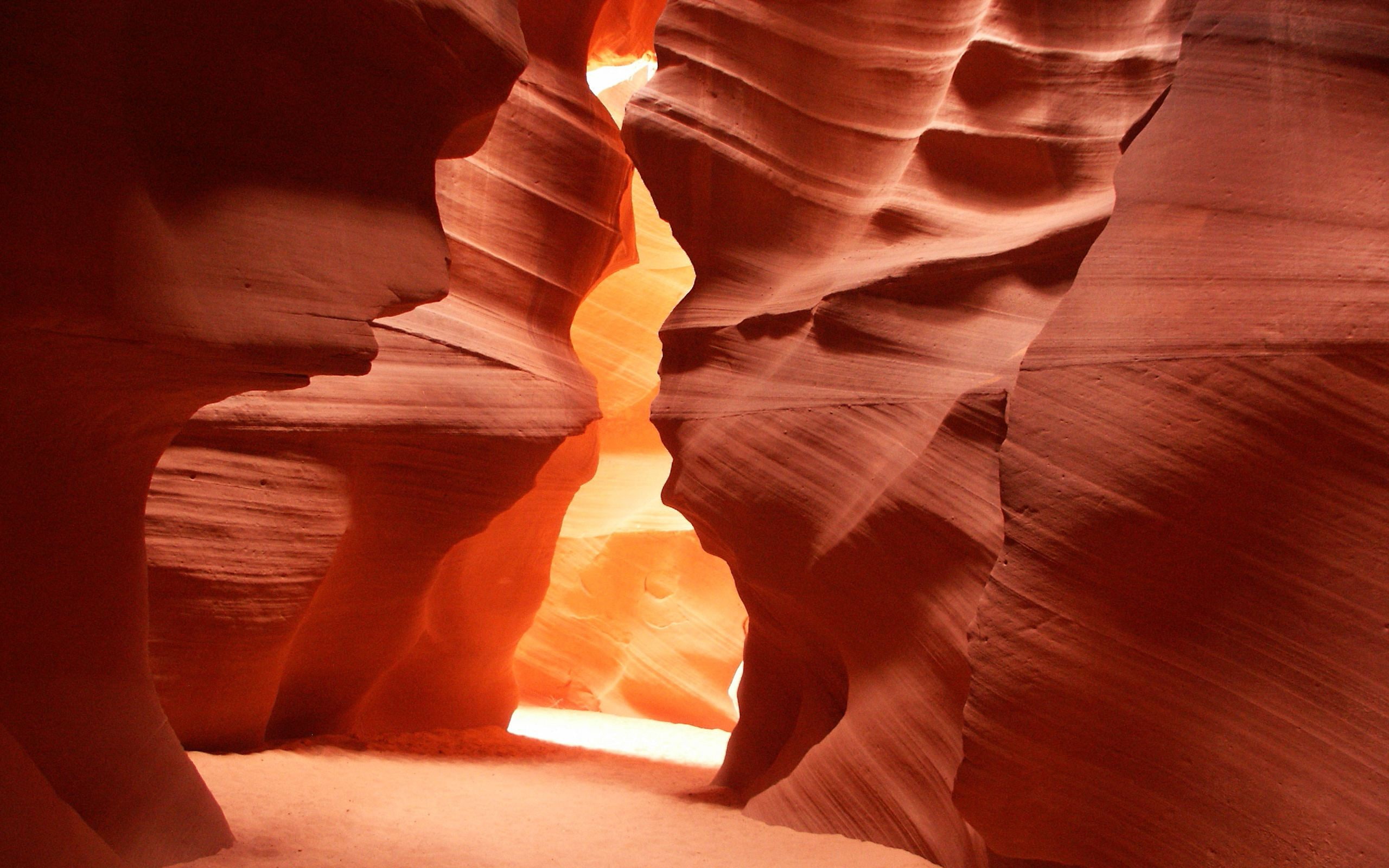 Arizona, nature, rocks, canyon, orange, red, Antelope Canyon