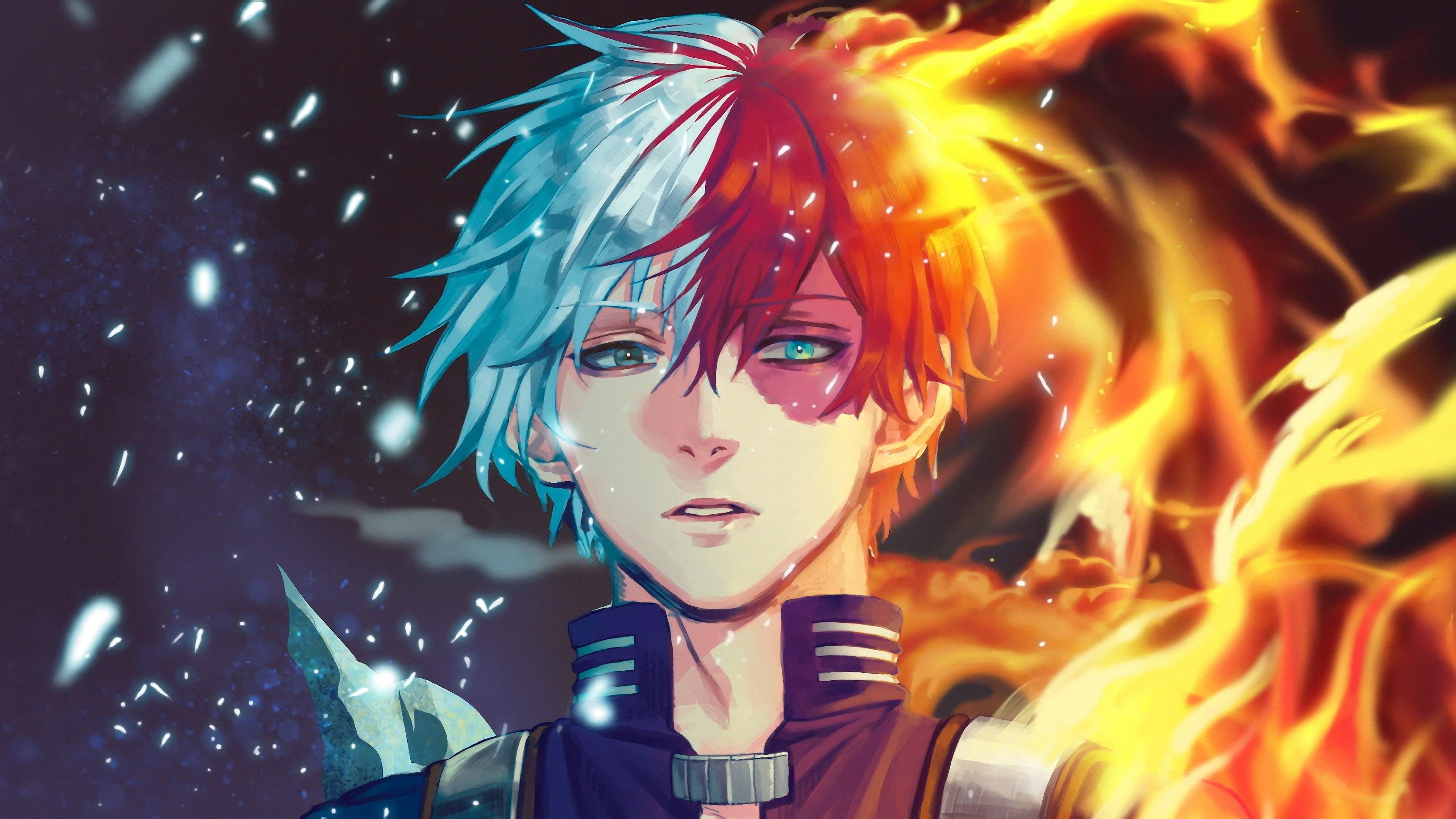 Free Download Hd Wallpaper Anime My Hero Academia Shoto Todoroki Wallpaper Flare