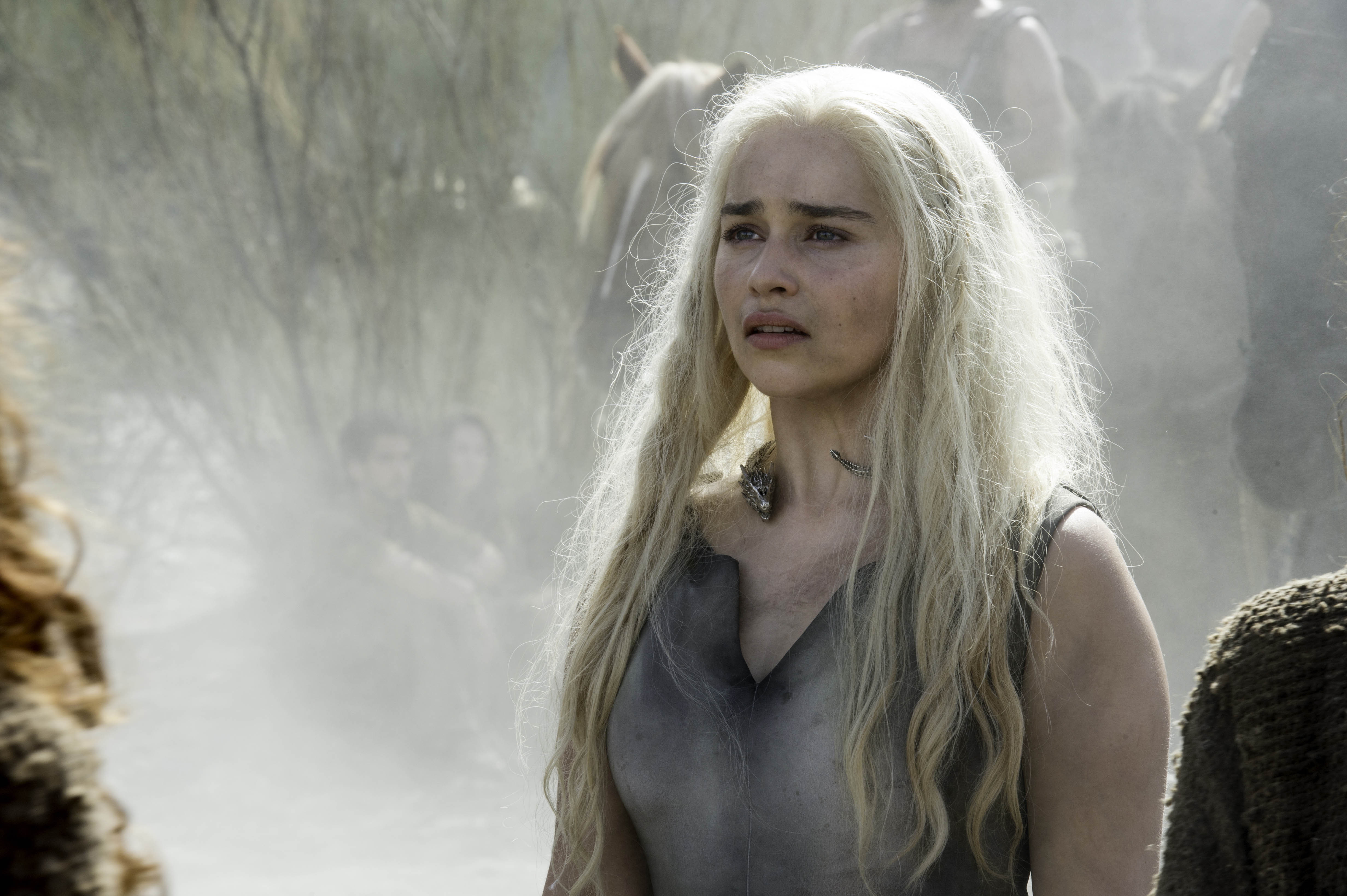 Season 6, Daenerys Targaryen, Game of Thrones, 4K, Emilia Clarke