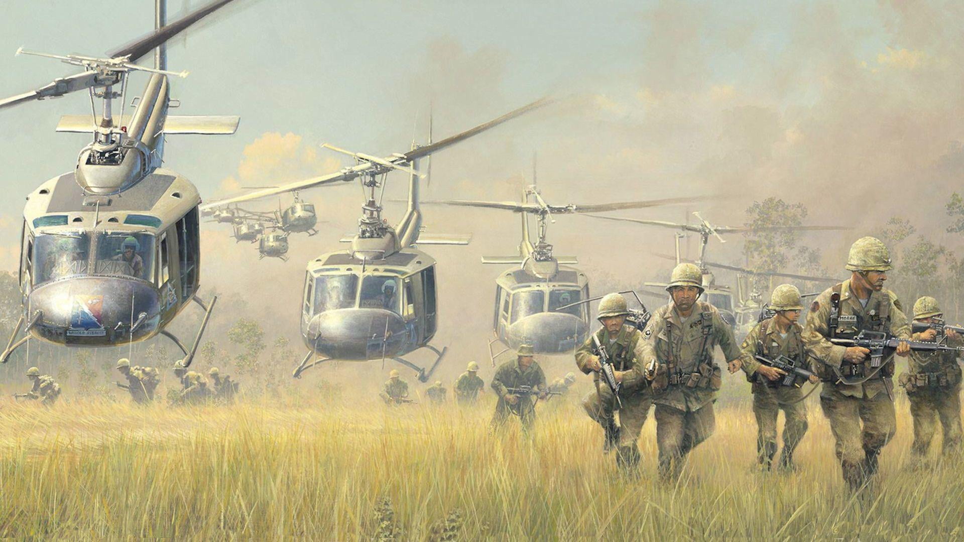 Vietnam War, helicopter