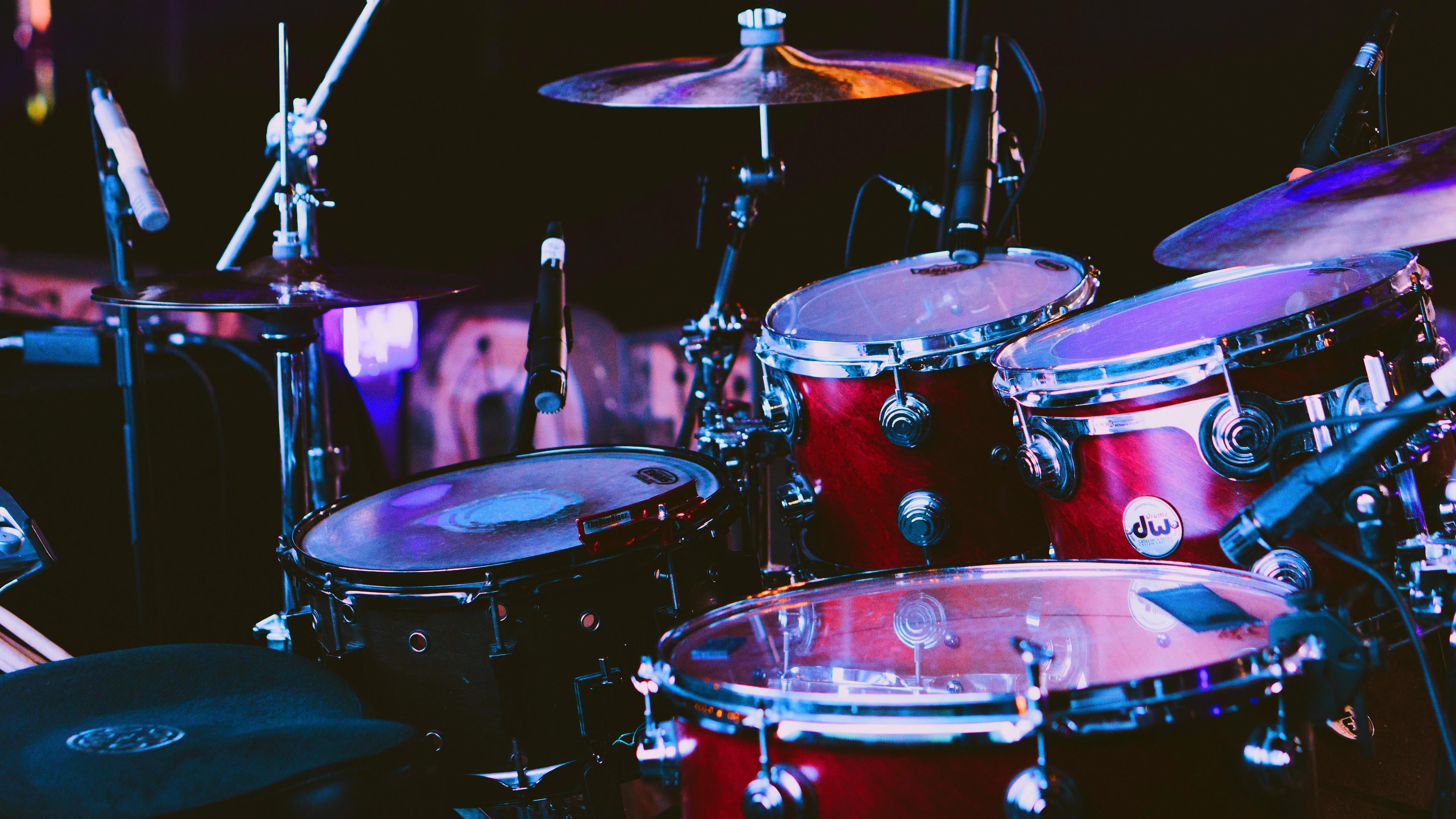 drum, drums, musical instrument, stage, concert, musical equipment