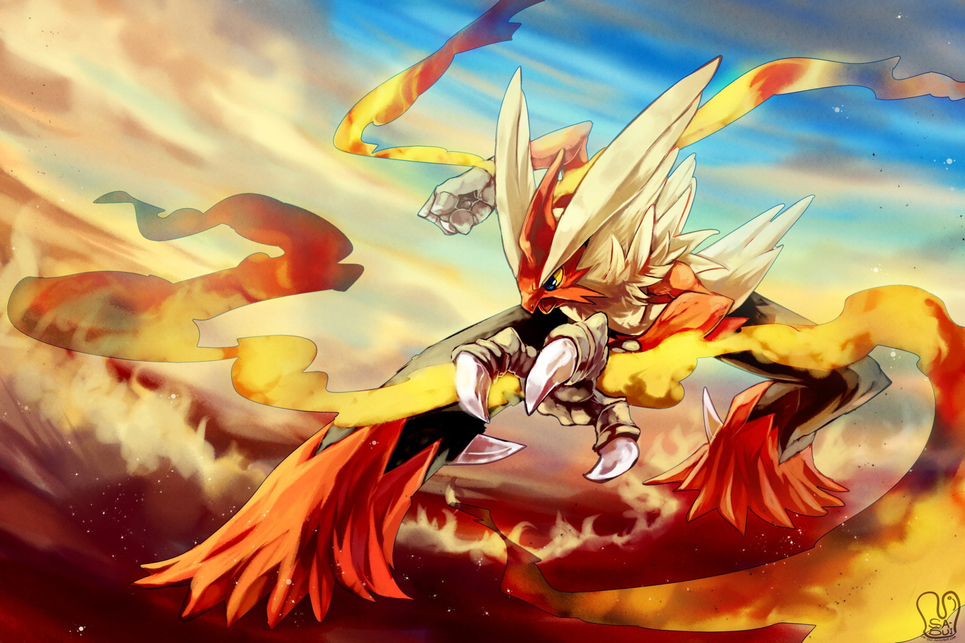 Pokemon Mega Blaziken wallpaper, Pokémon, Blaziken (Pokémon)