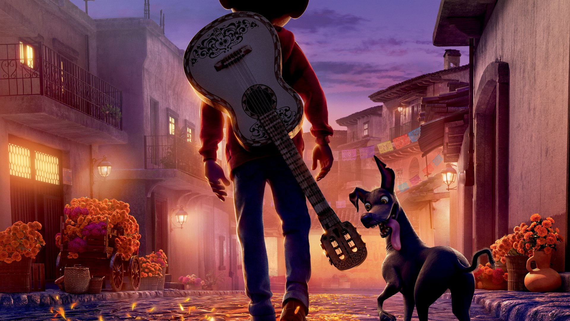 Movie, Coco, Coco (Movie), Dante (Coco), Guitar, Miguel Rivera