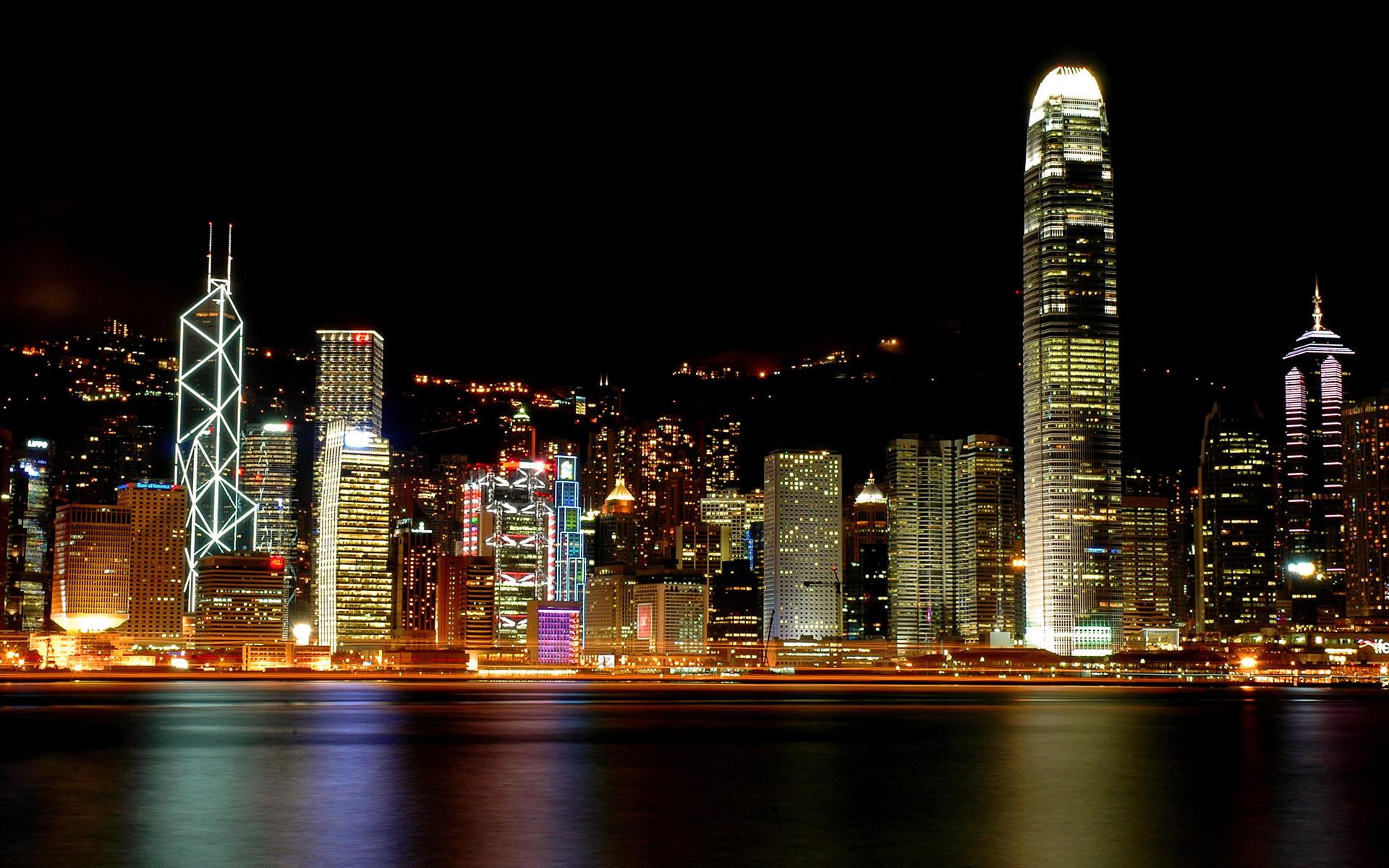Hong Kong Victoria Harbour, travel and world