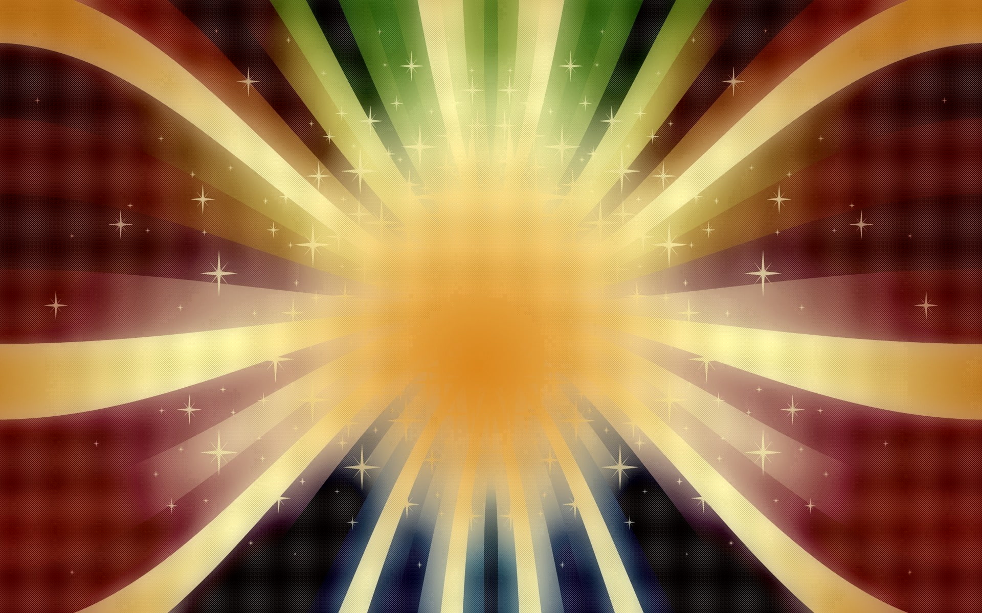 Circle, Rays, Light, Glitter, Lines, abstract, backgrounds