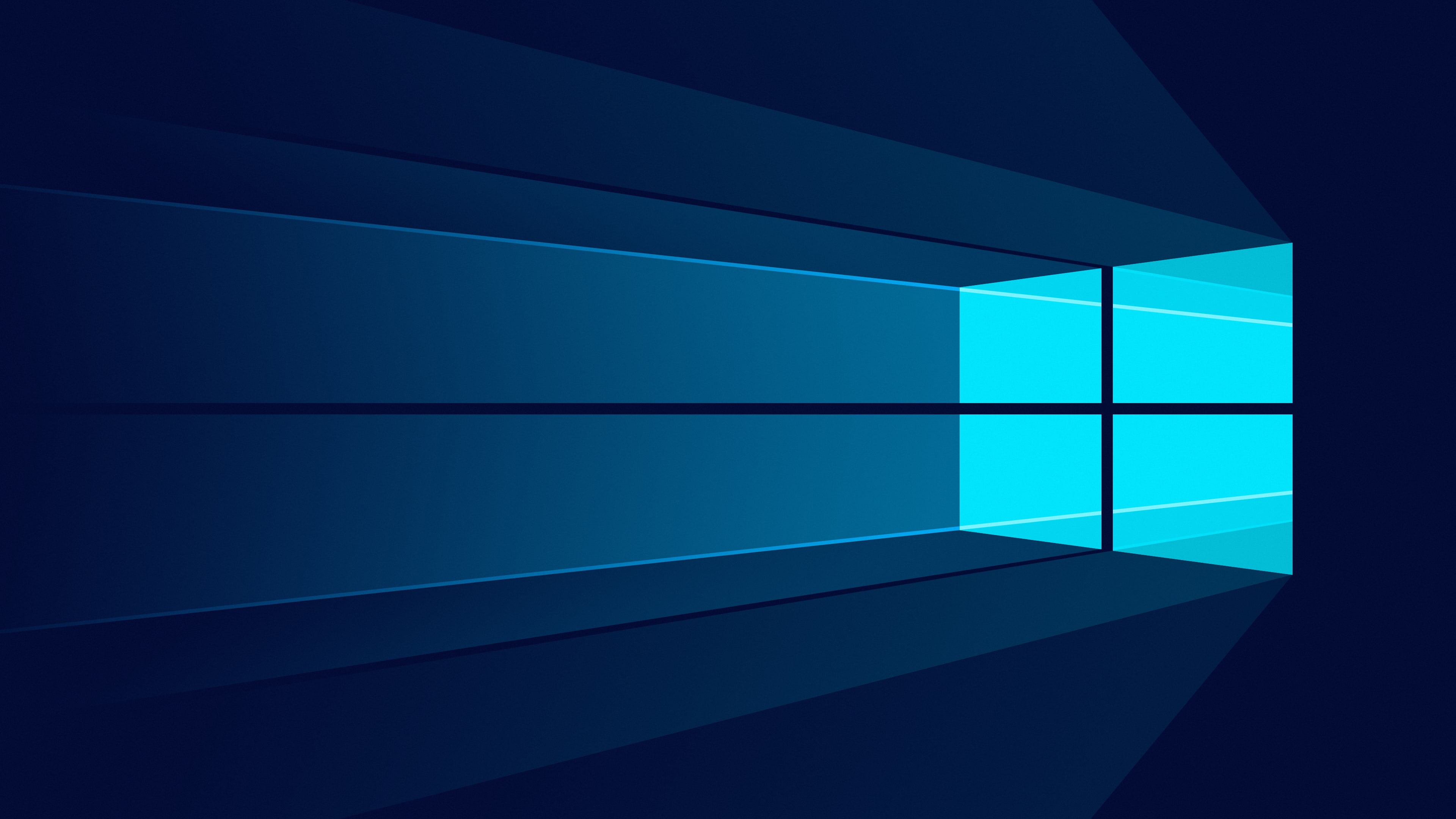 Windows 10, minimalism, logo, brand