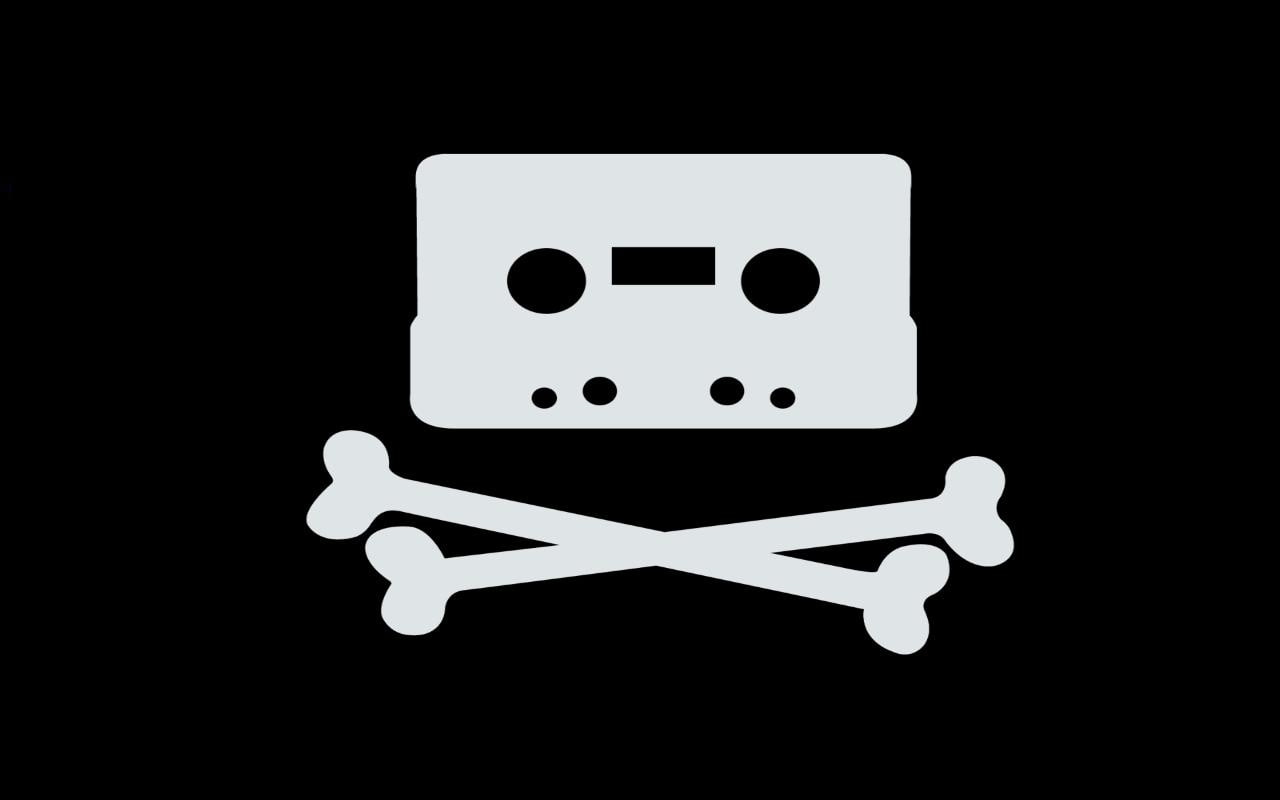 pirate music jolly roger 1280x800  Entertainment Music HD Art