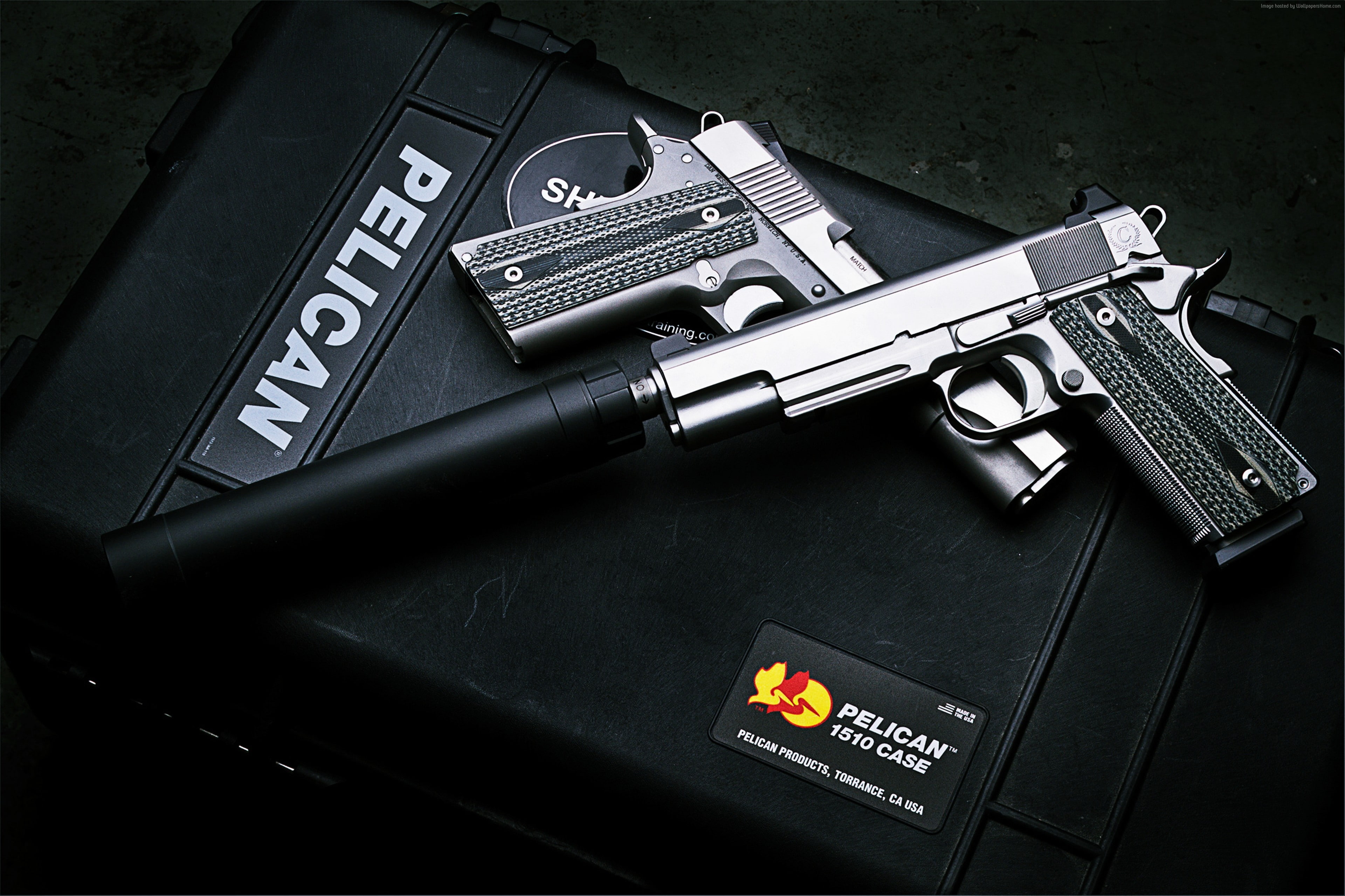 silencer, ACP pistol, Dan Wesson M1911