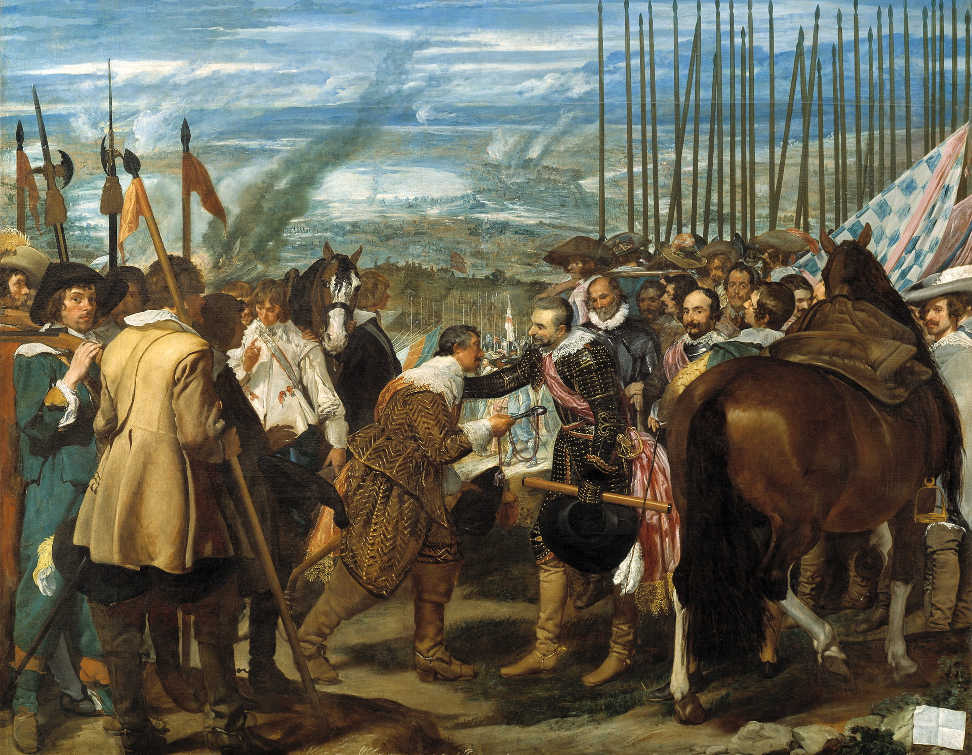 picture, genre, Diego Velazquez, The Surrender Of Breda