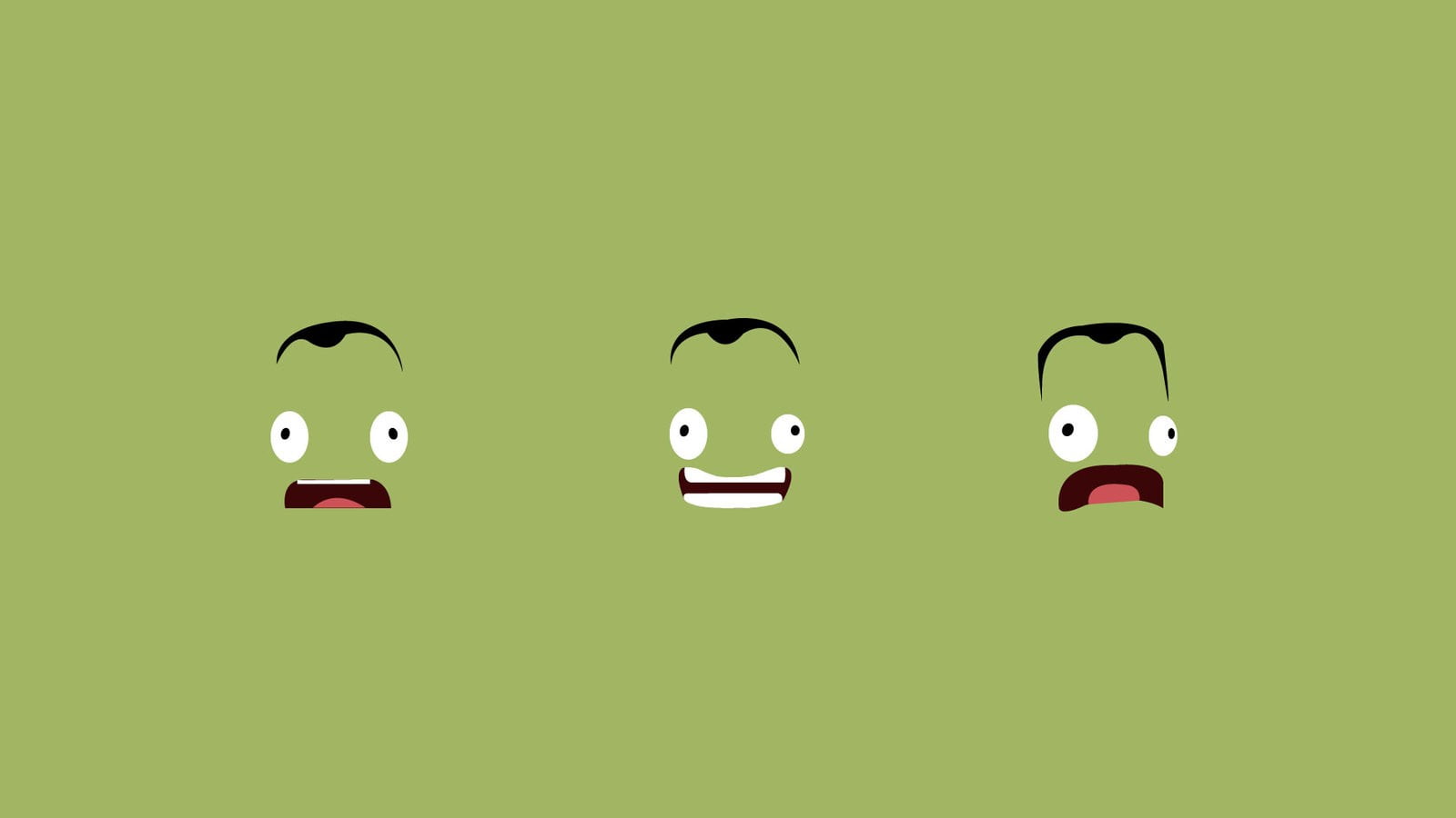 green zombie wallpaper, simple background, Kerbal Space Program