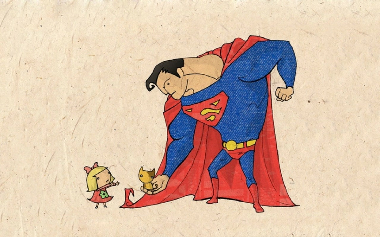 superman, art and craft, representation, multi colored, creativity