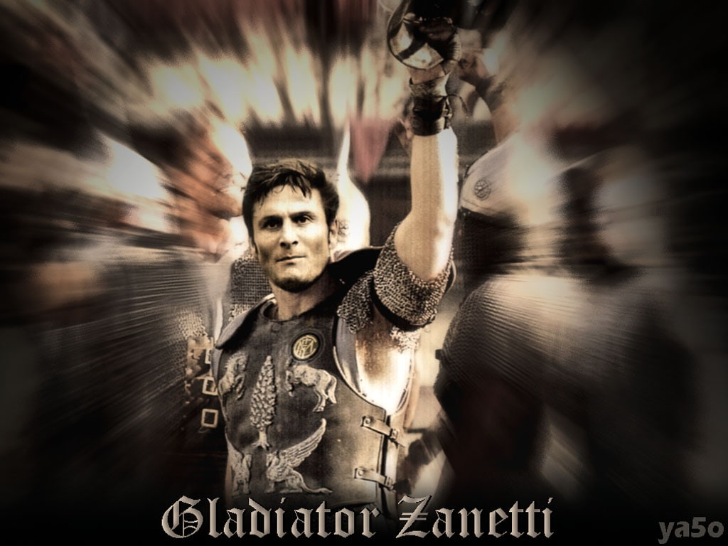 By Adrya5o Gladiator Zanetti Gladiator Zanetti (Adrya5o) Sports Football HD Art