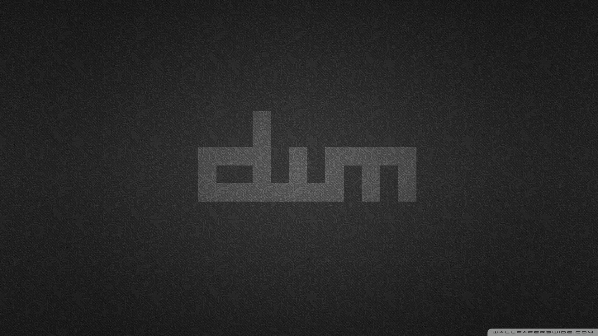 white and black text print wall decor, Linux, dwm, minimalism