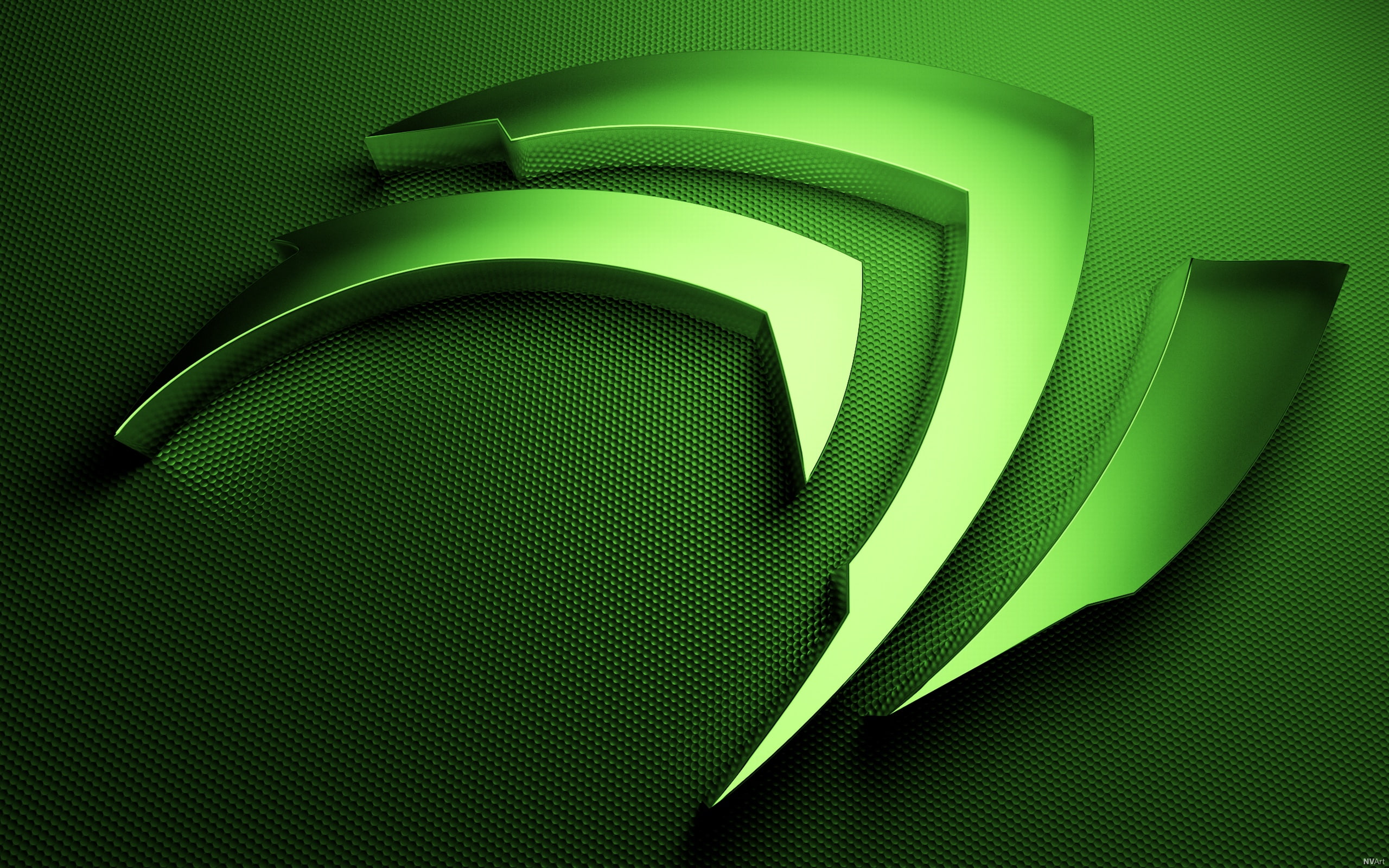 Technology, Nvidia, Eagle, Green, Logo