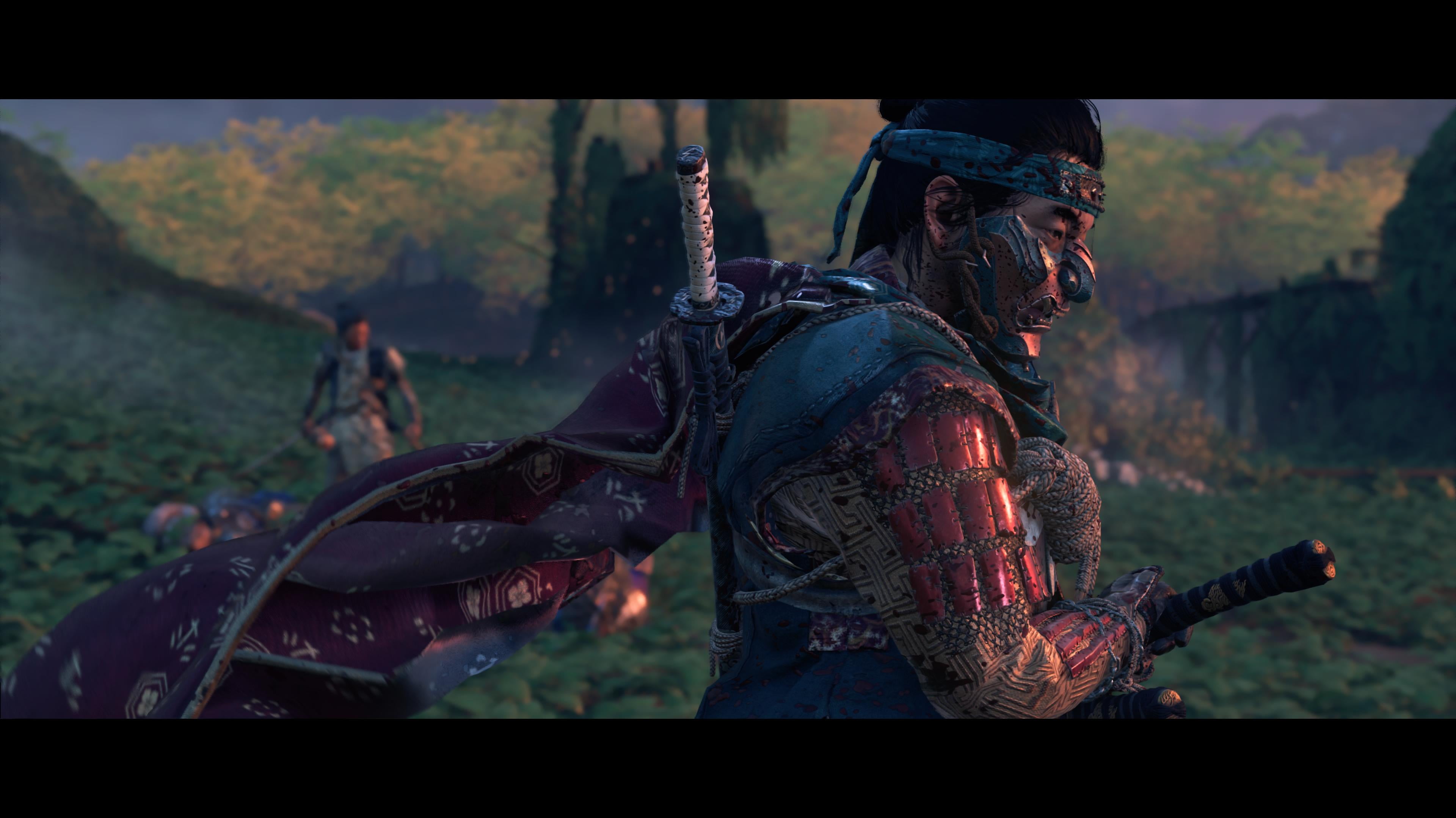 Free Download Hd Wallpaper Video Game Art Screen Shot Ghost Of Tsushima Jin Sakai