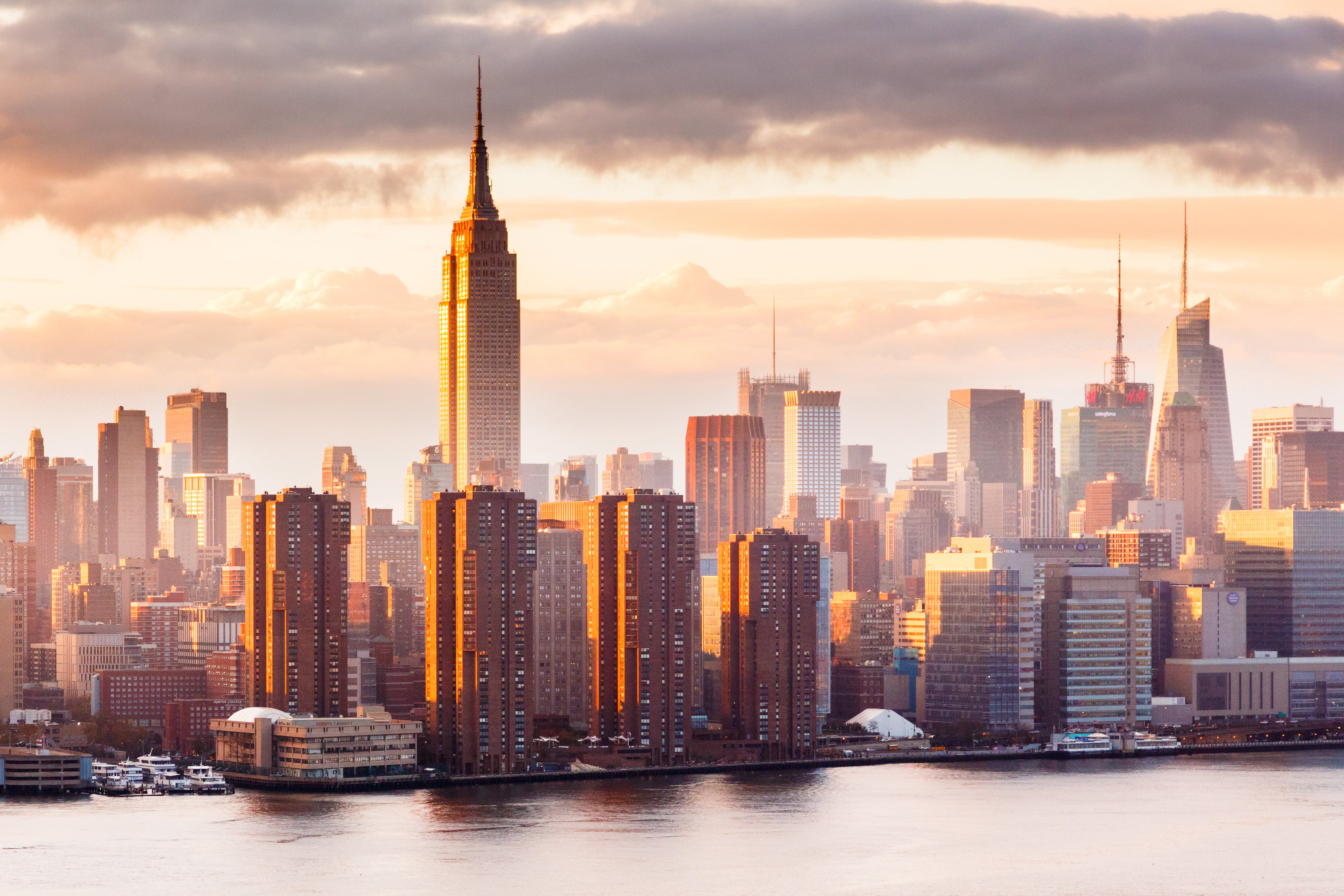 panoramic photography of New York City, manhattan, manhattan