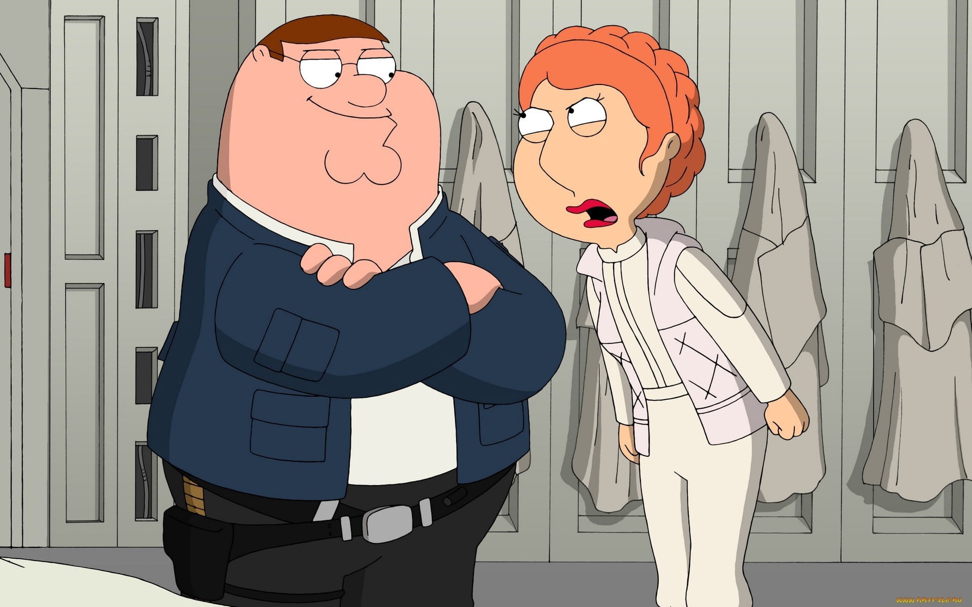 The Family Guy TV still screenshot, cartoon, heroes, vector, men