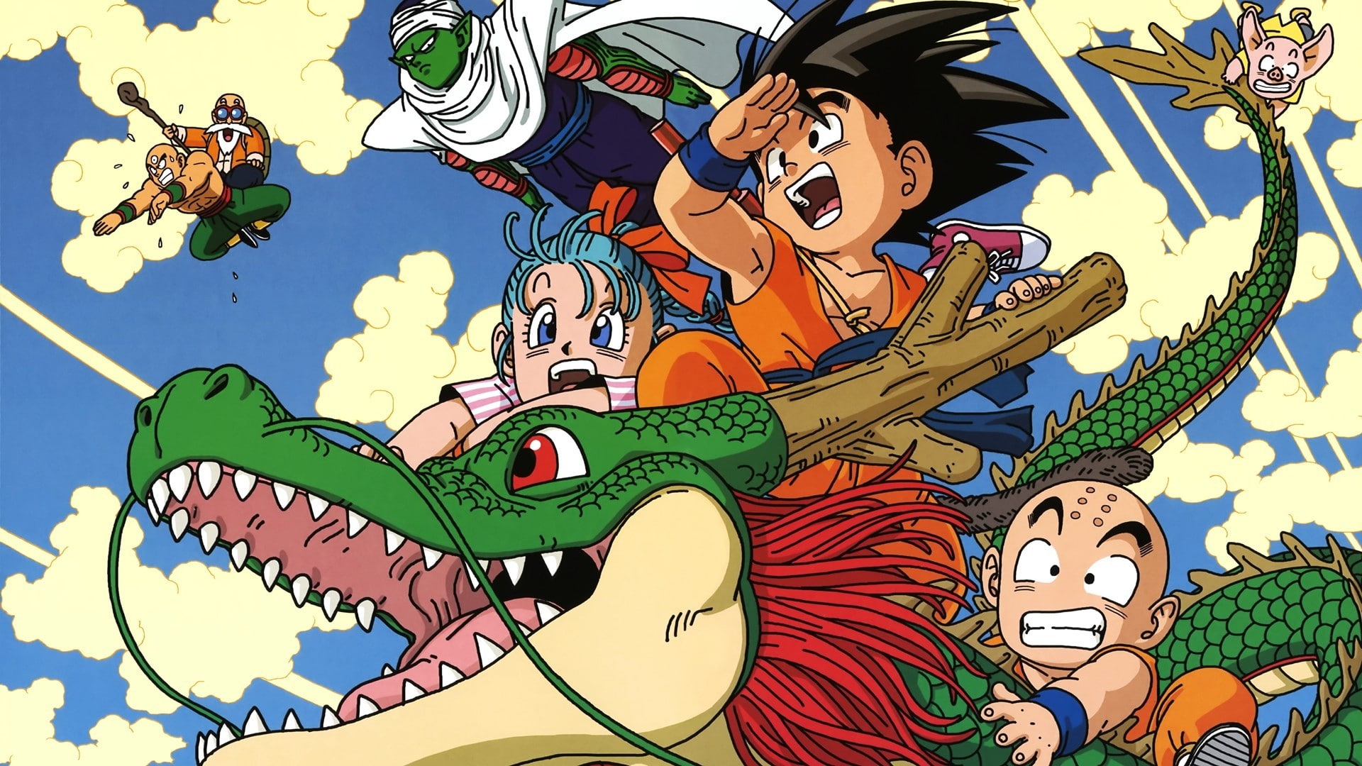 Free download | HD wallpaper: Son Goku, Muten Roshi, Dragon Ball ...