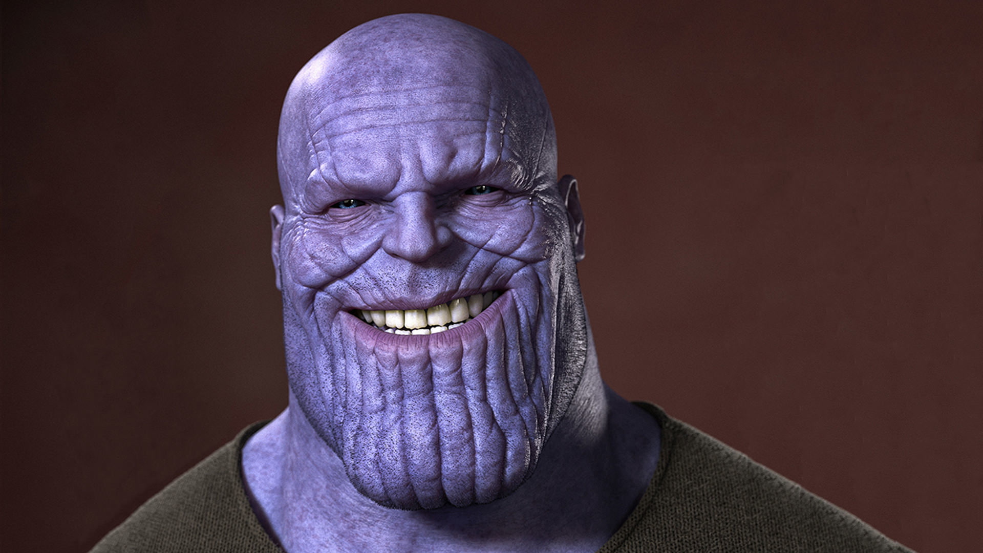 Thanos Smiling