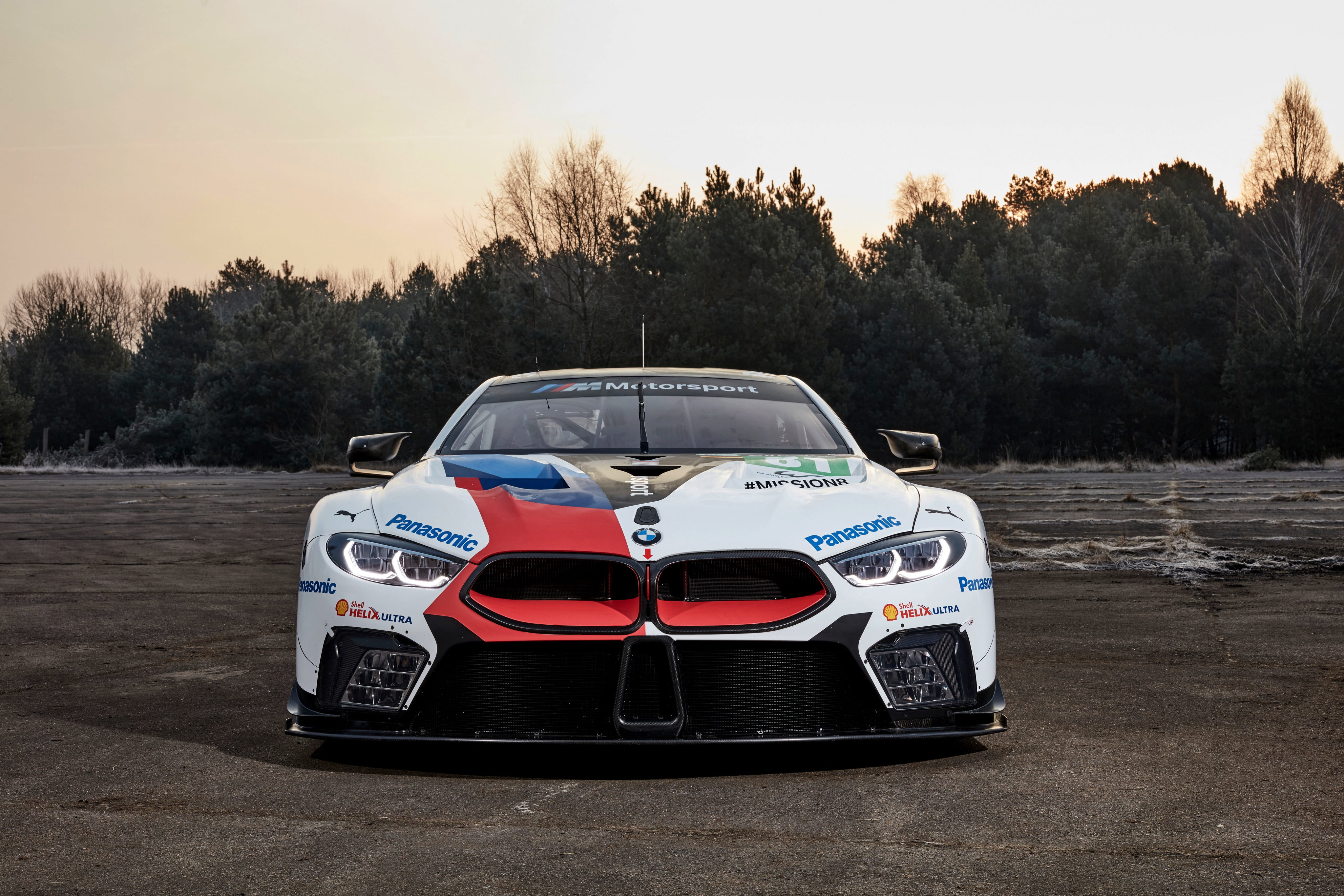 BMW, the front, 2018, M8 GTE