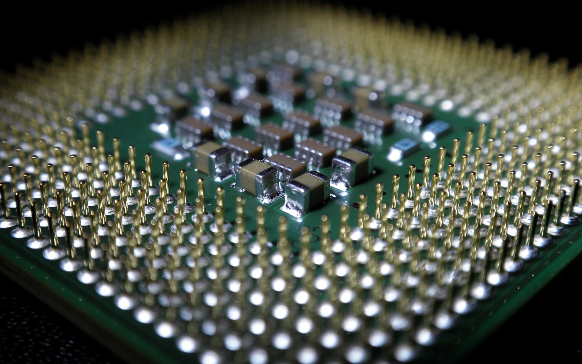 close-up photography of computer processor, CPU, hardware, socket