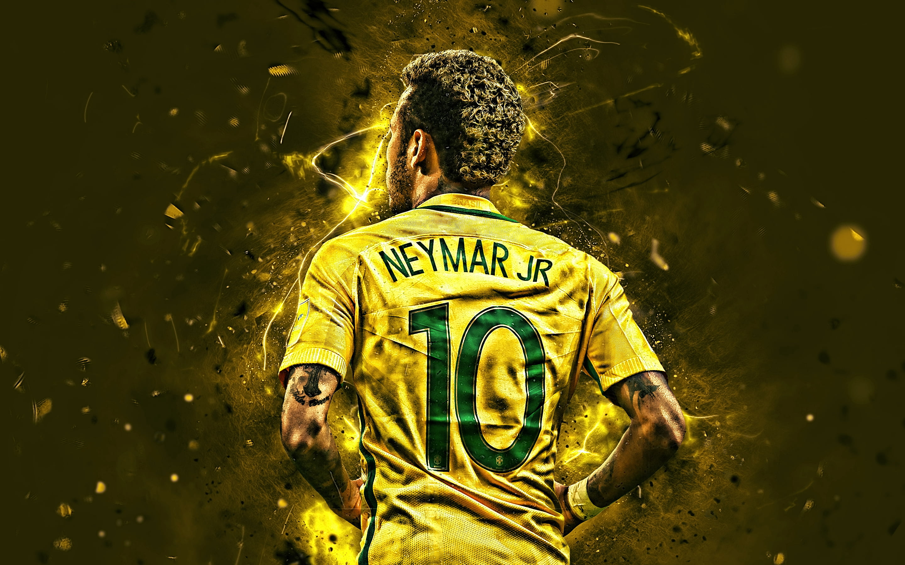 Soccer, Neymar, Brazil National Football Team