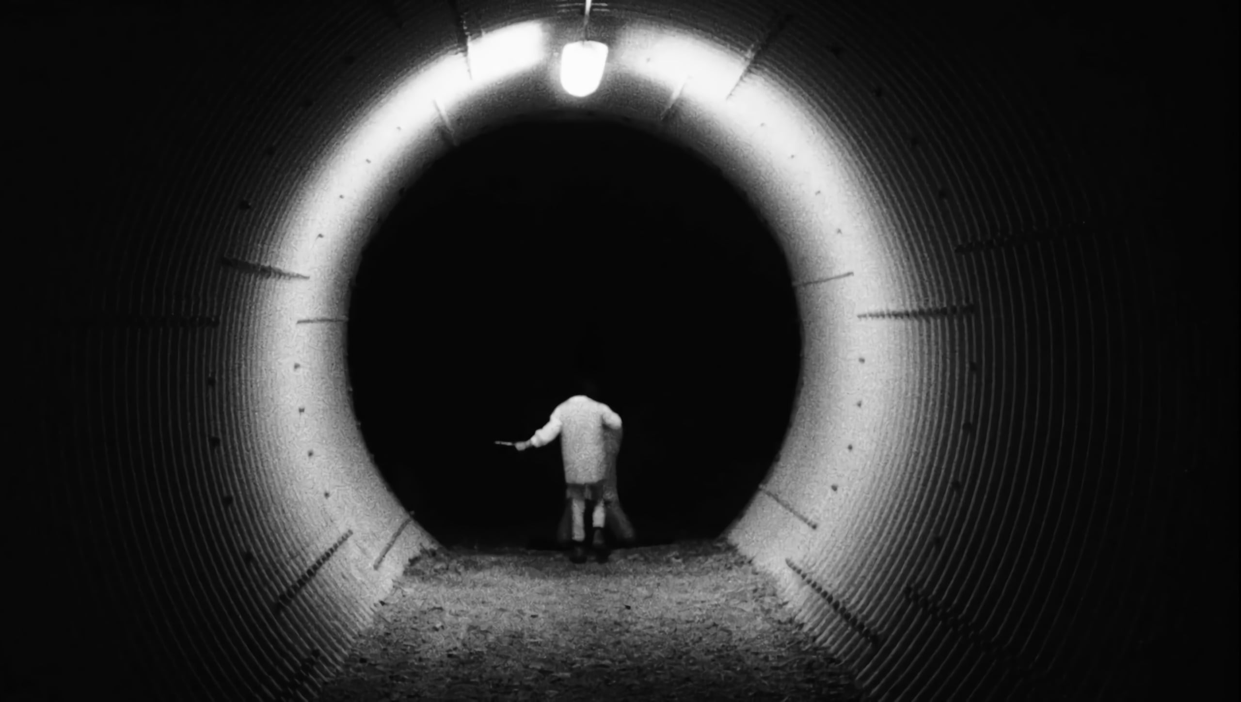 tunnel, creepy, headless